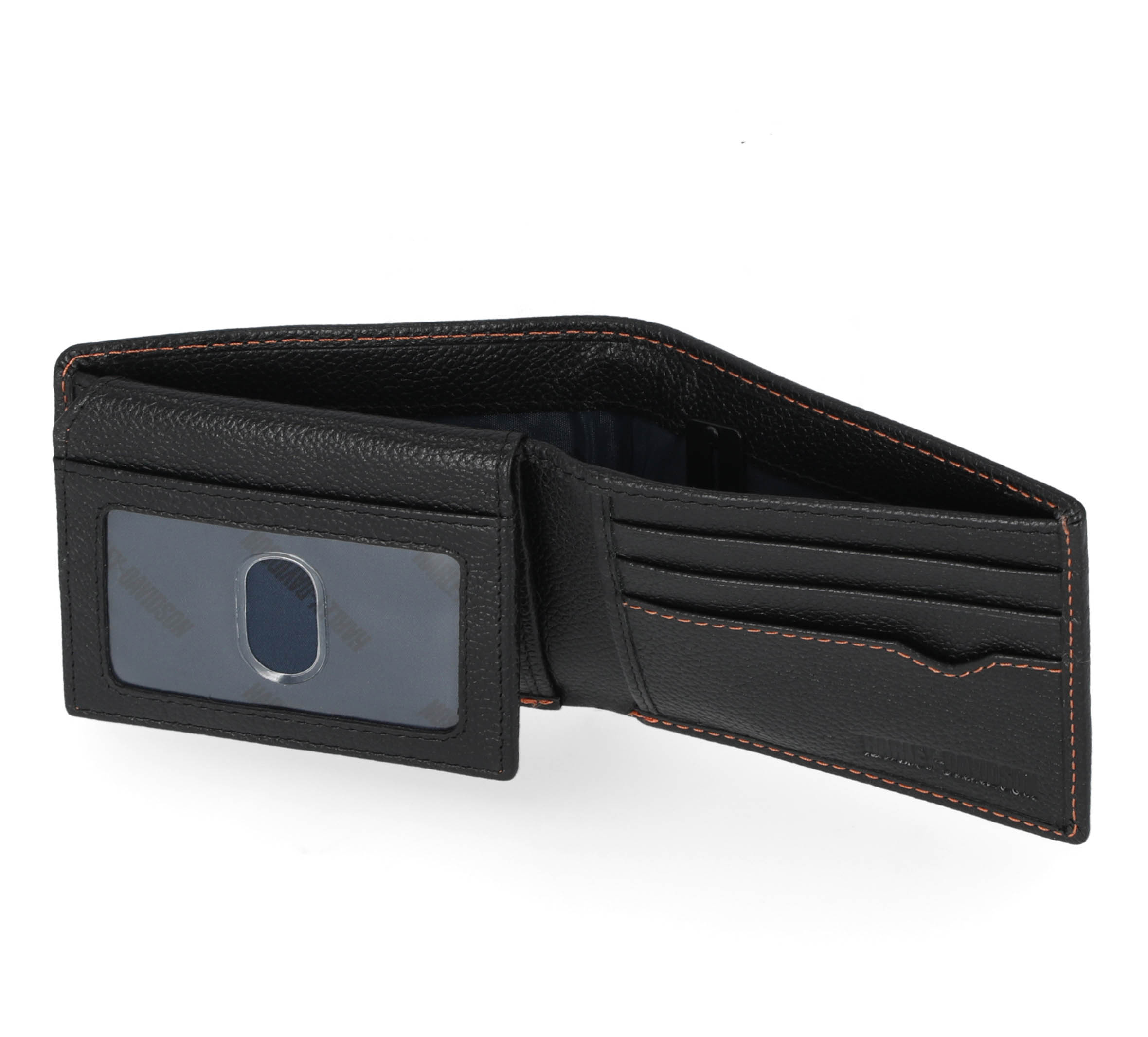 Portefeuille en cuir classique Skull pour hommes