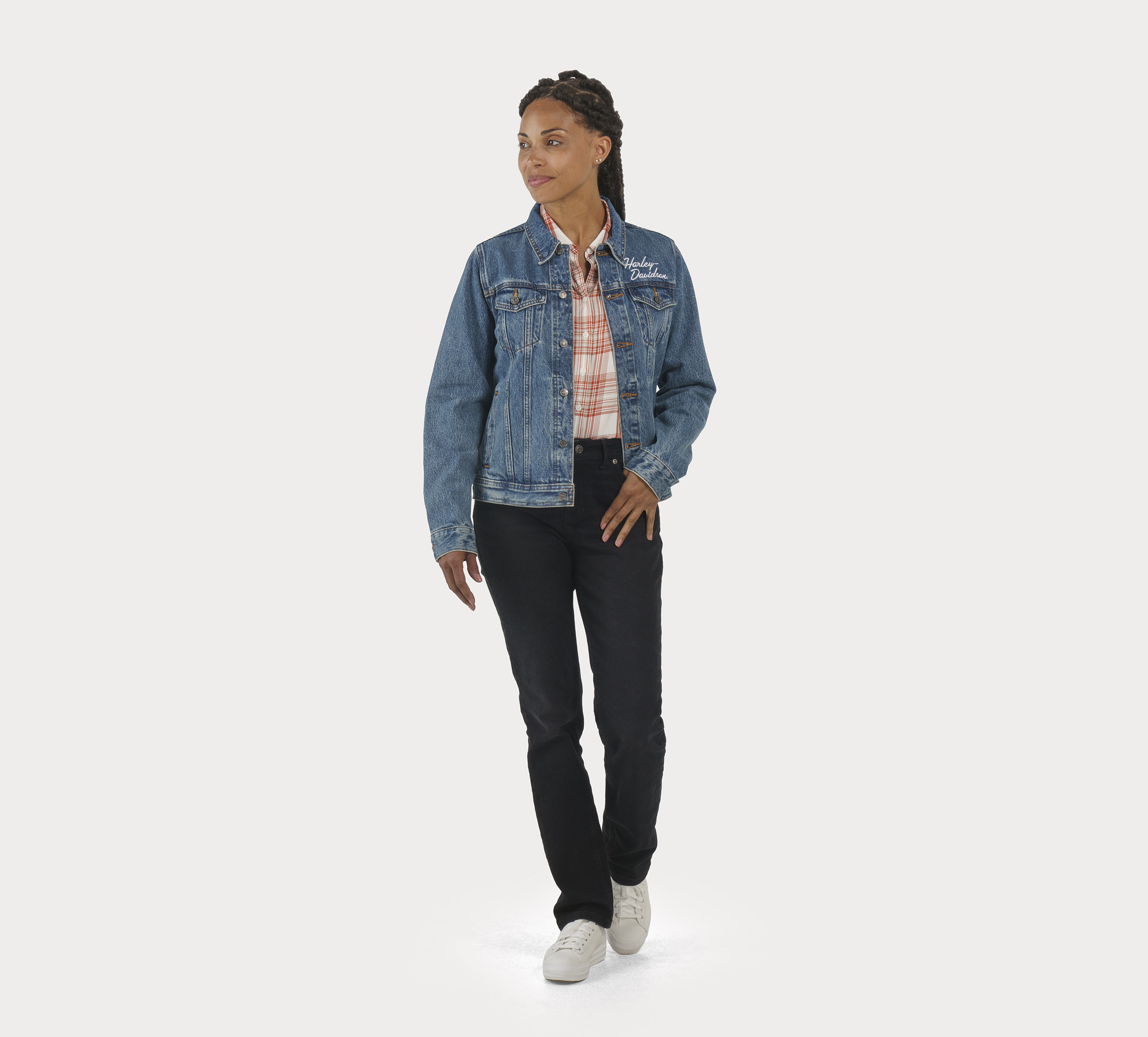 Women's Essential Bar & Shield Denim Jacket