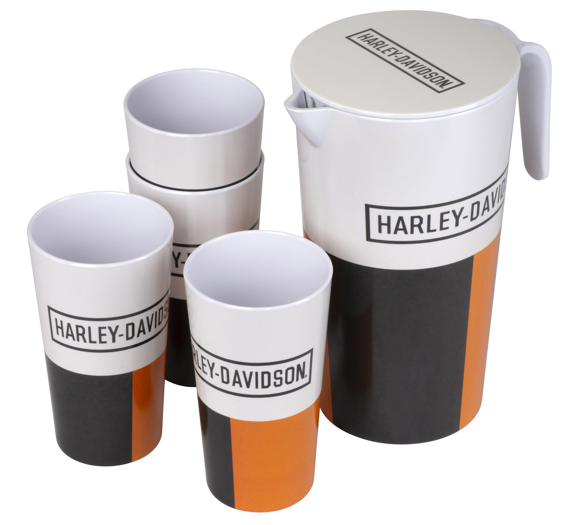 Retro Block Pitcher Set