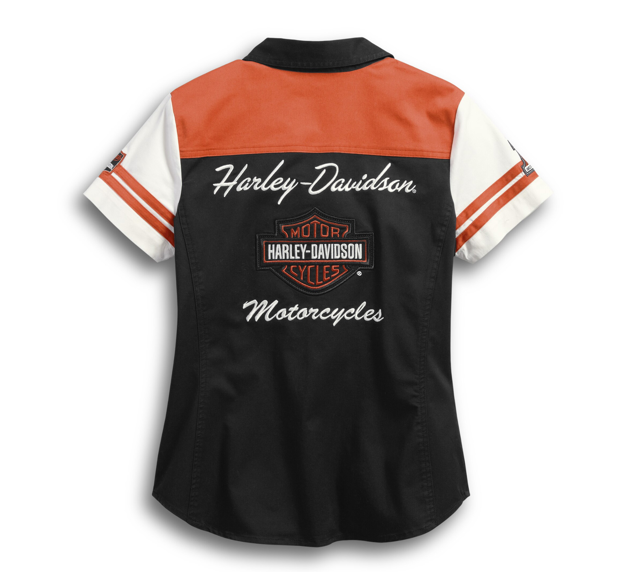 Women's Classic Colorblock Zip-Front Shirt