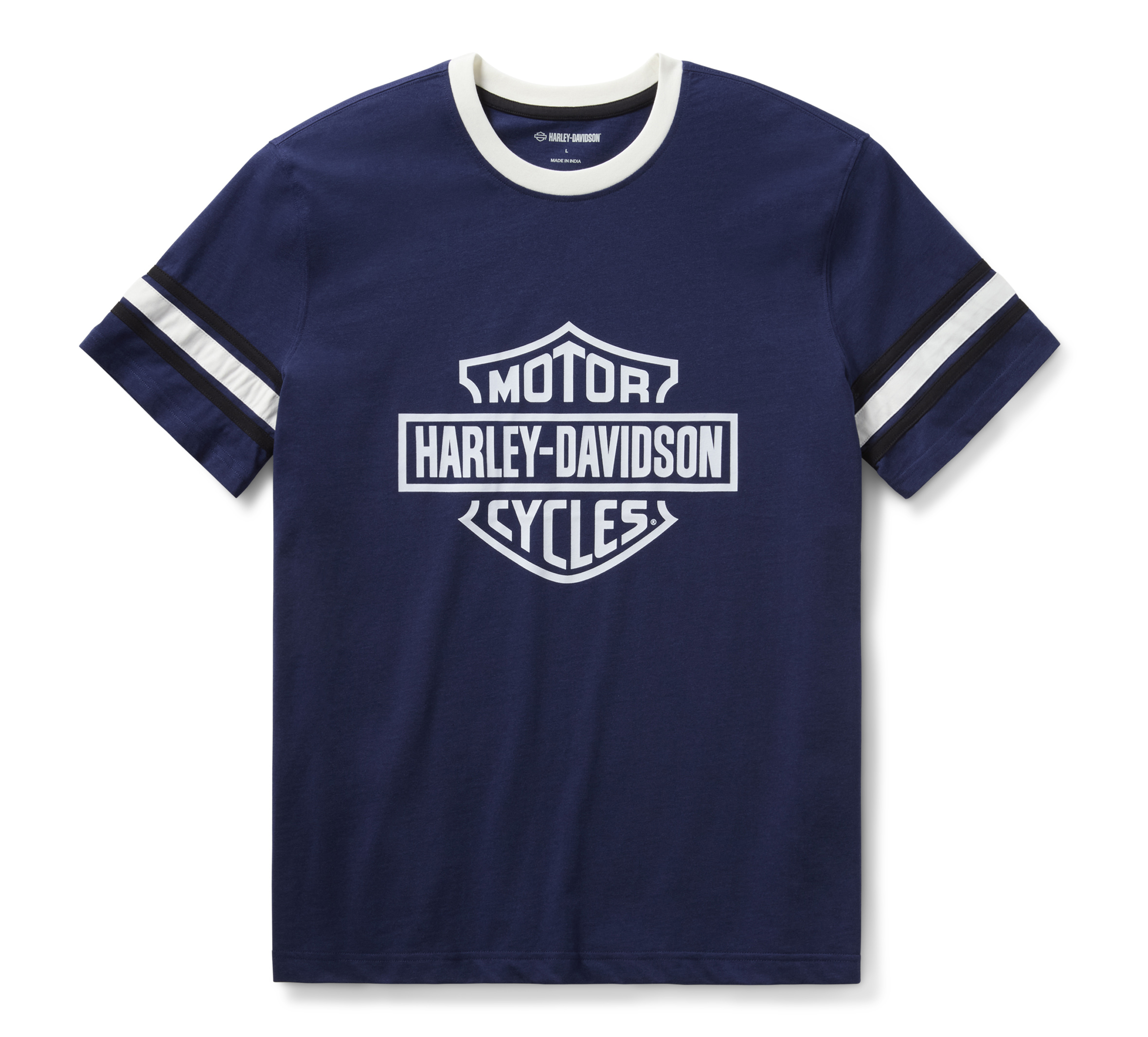 Men's H-D Essential Sleeve Stripe '03 Tee | Harley-Davidson USA