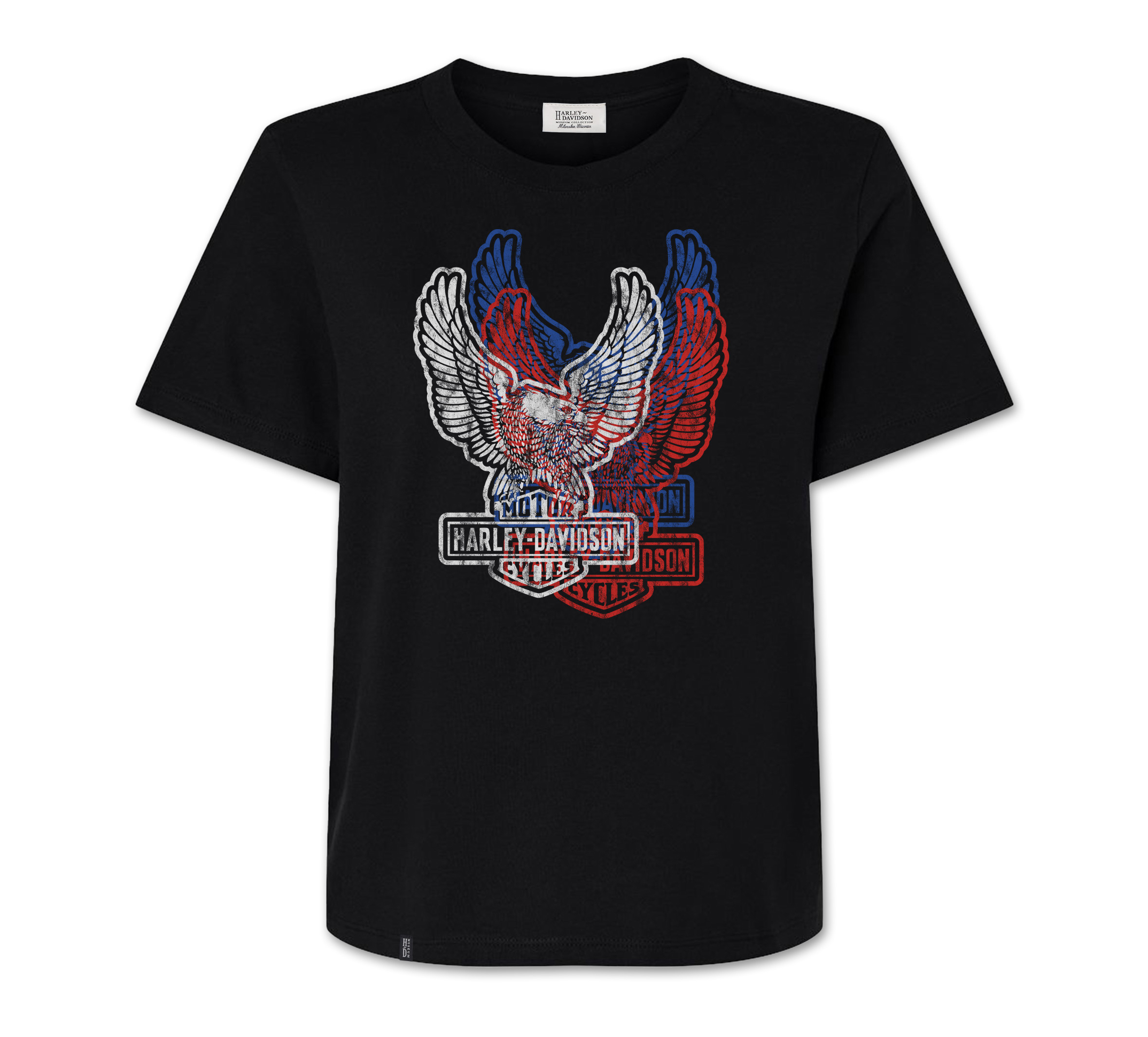 Women's Upswept Eagle Americana Midi Tee