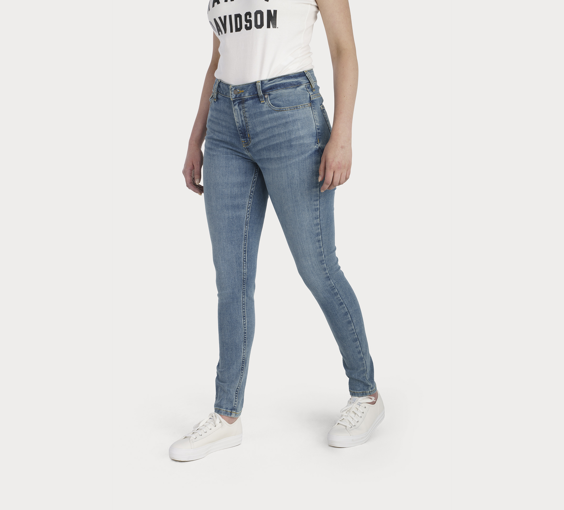 Women's Harley-Davidson High Rise Skinny Jeans