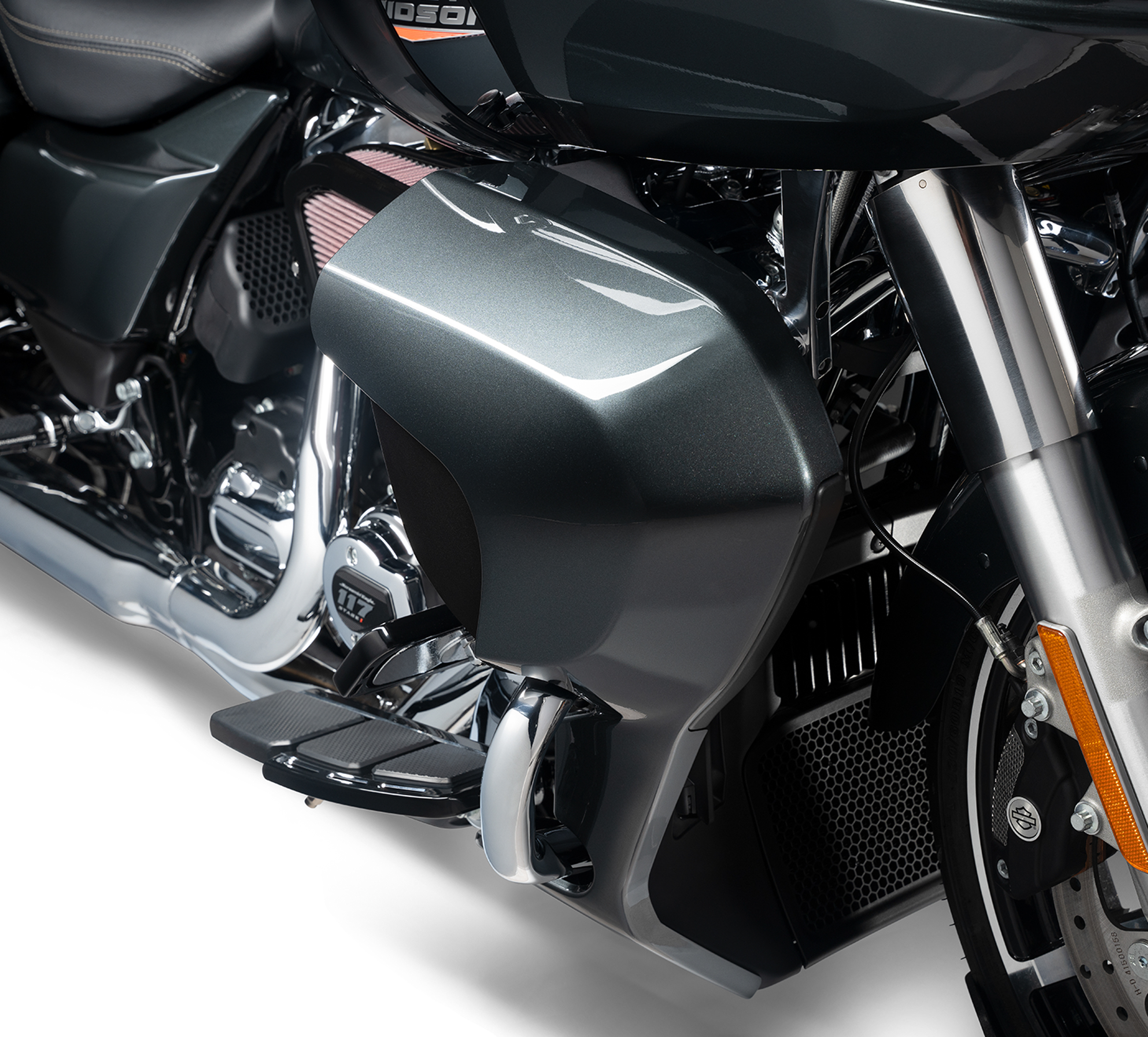 Fairing Lowers - Iron Horse Metallic