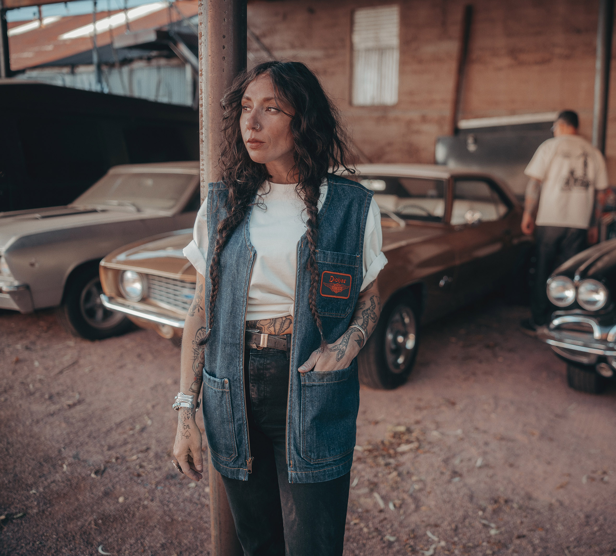 Dickies x H-D Denim Vest