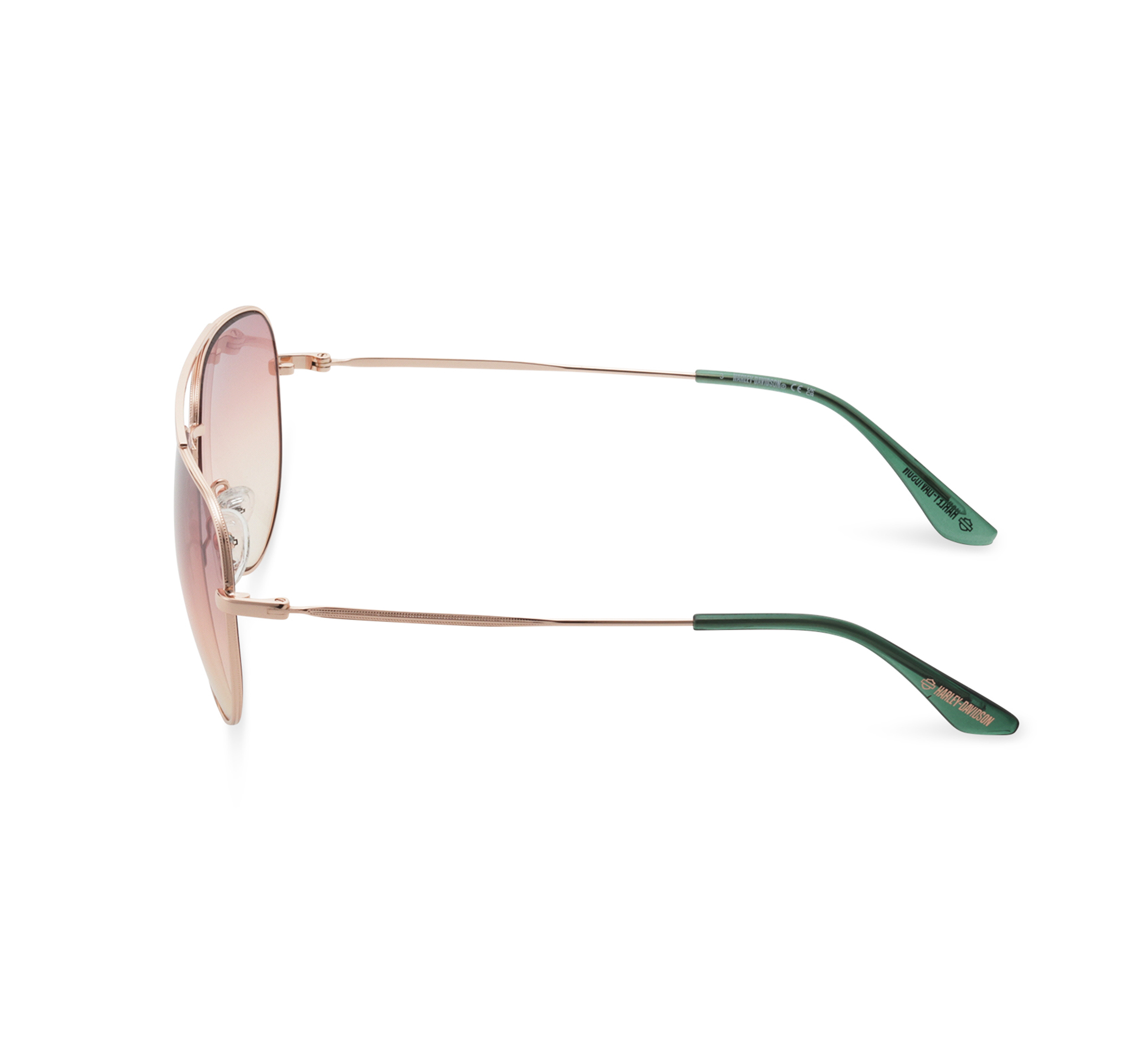 Petite Metal Aviator  Lifestyle Sunglasses