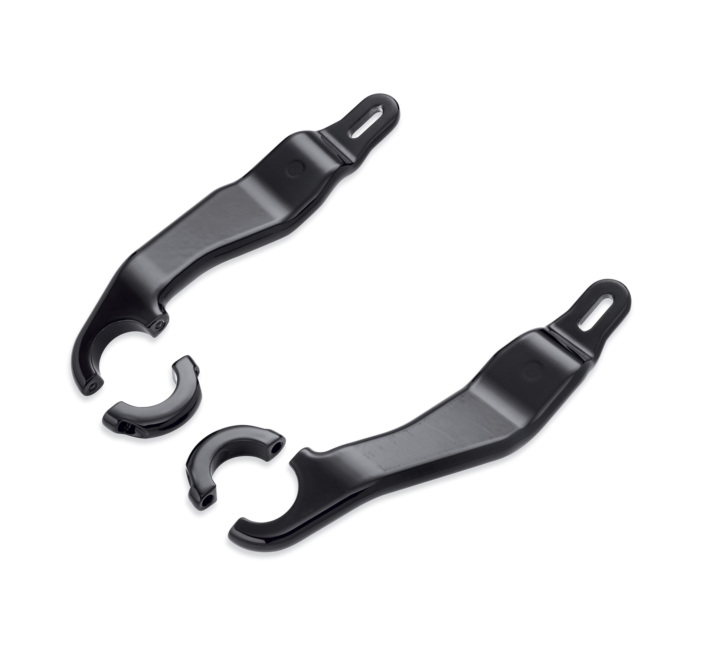 Road Glide Fairing Support Kit - Gloss Black