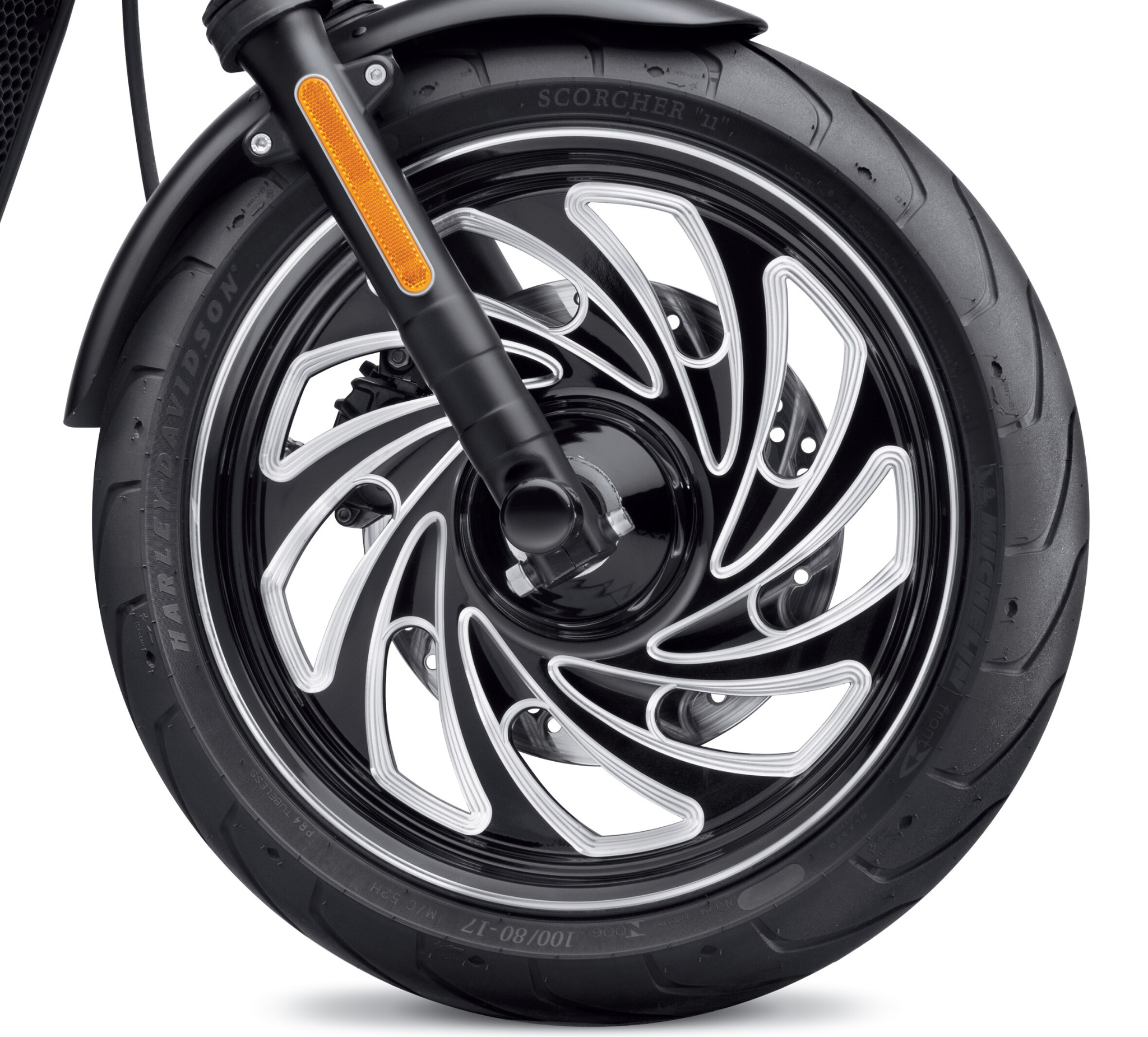Typhoon 17 in. Front Wheel