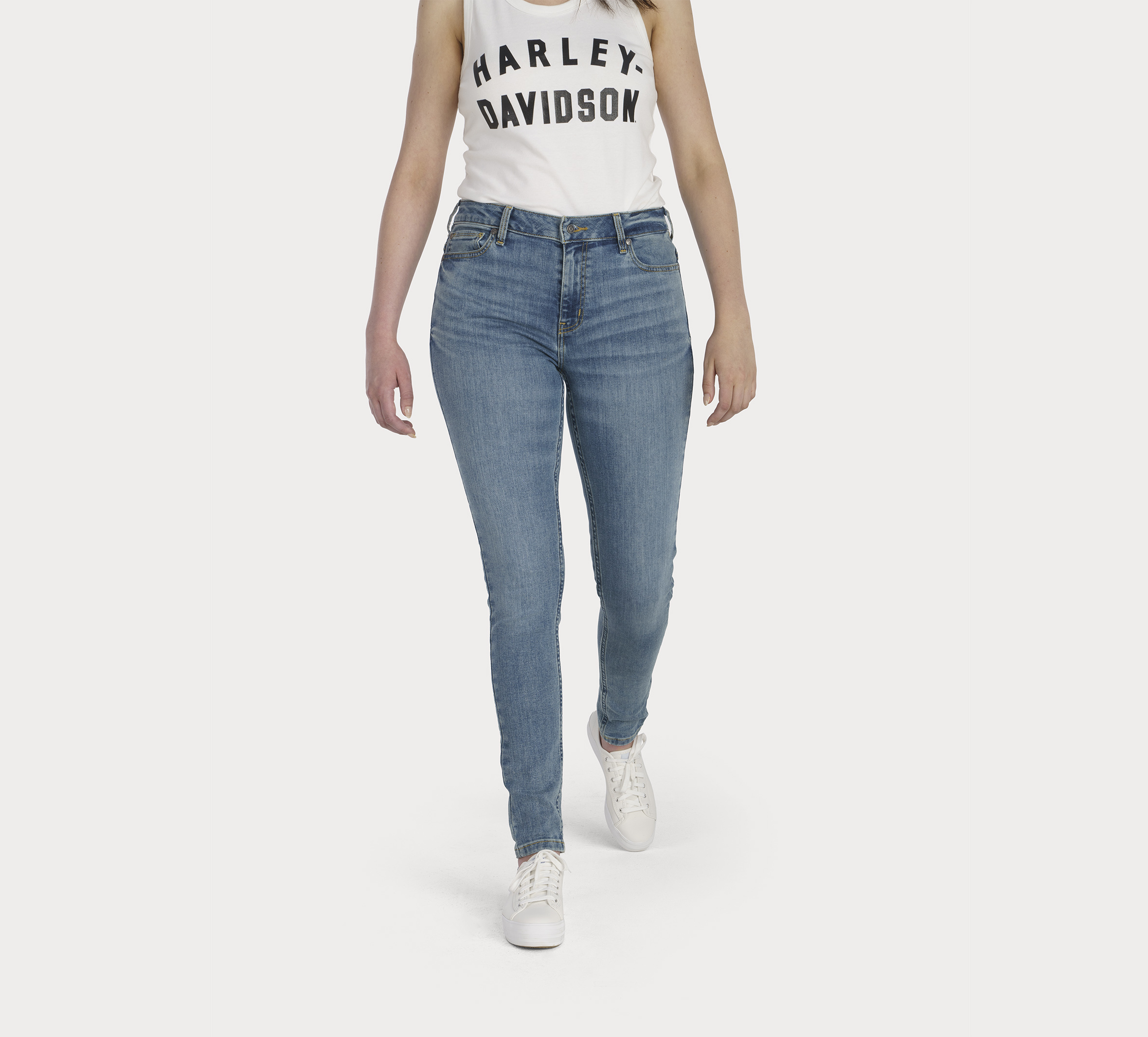 Women's Harley-Davidson High Rise Skinny Jeans