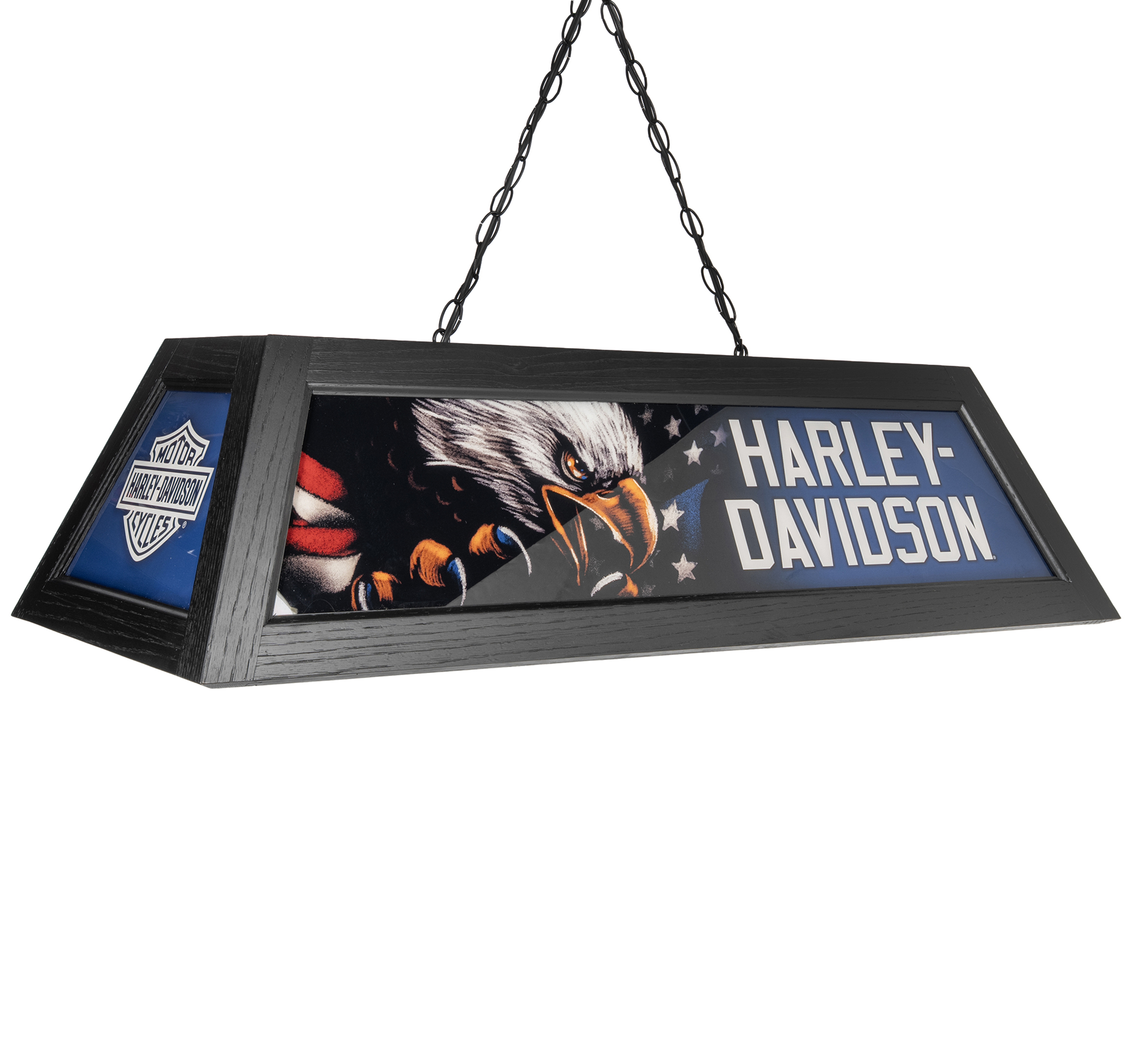 H-D Patriotic Eagle Billiard Lamp