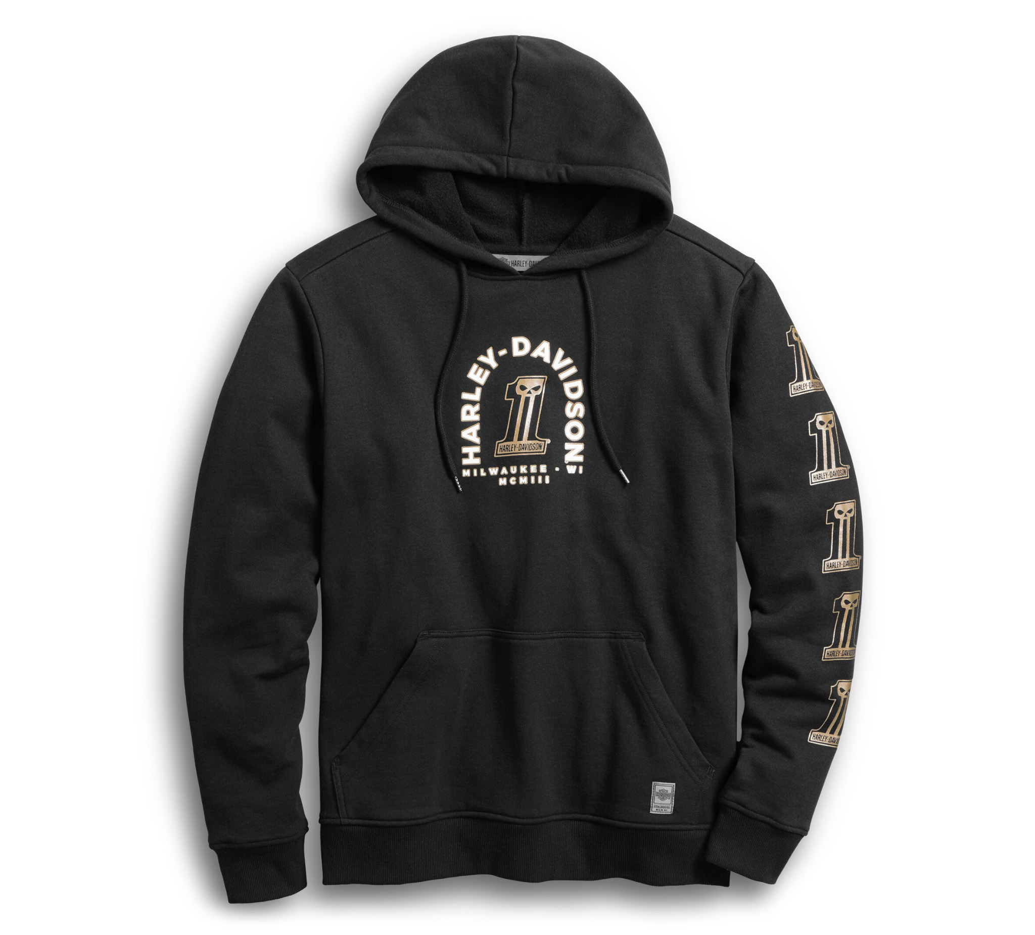 Men's #1 Skull Pullover Hoodie