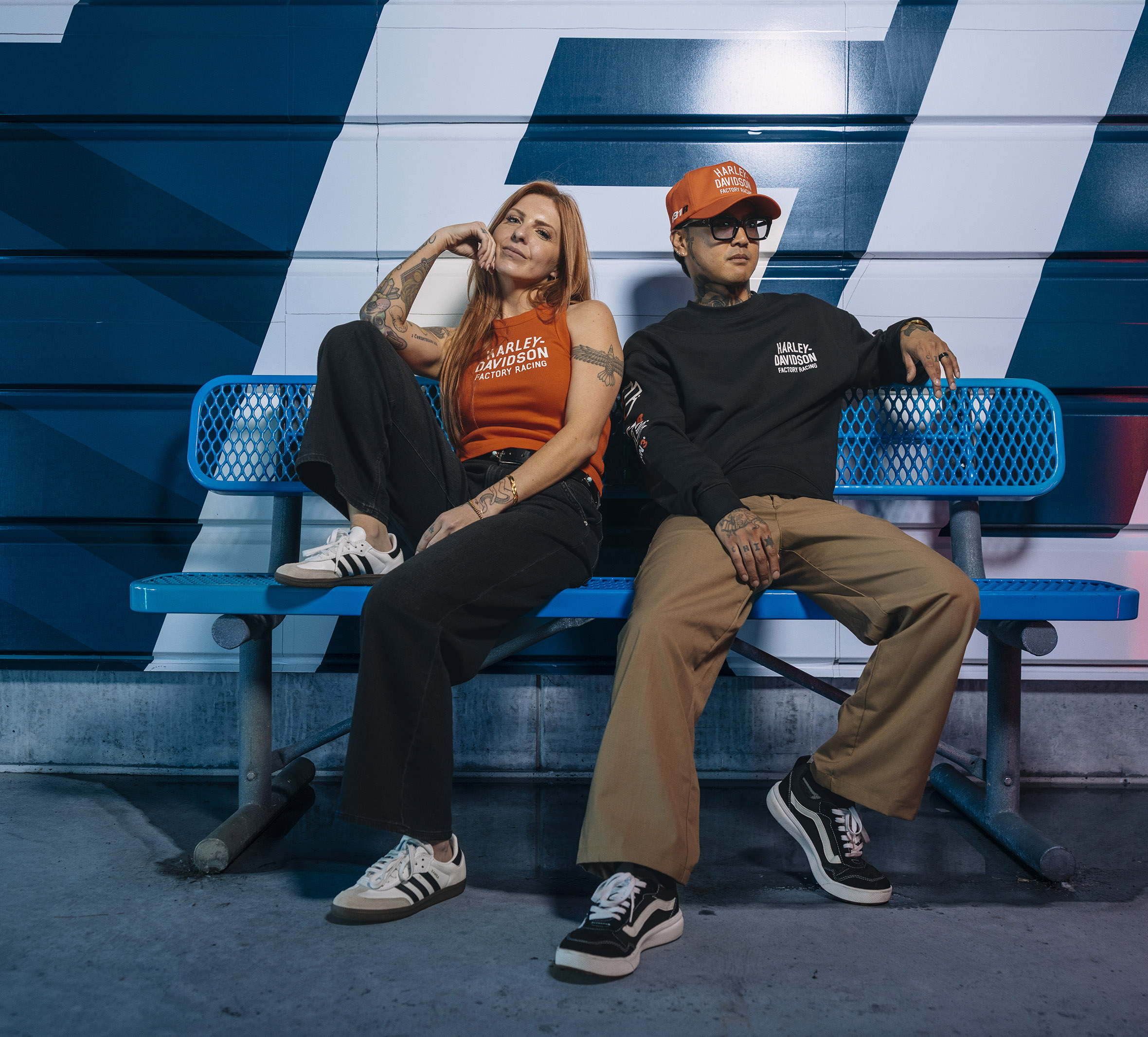 Casquette de baseball en sergé Factory Racing