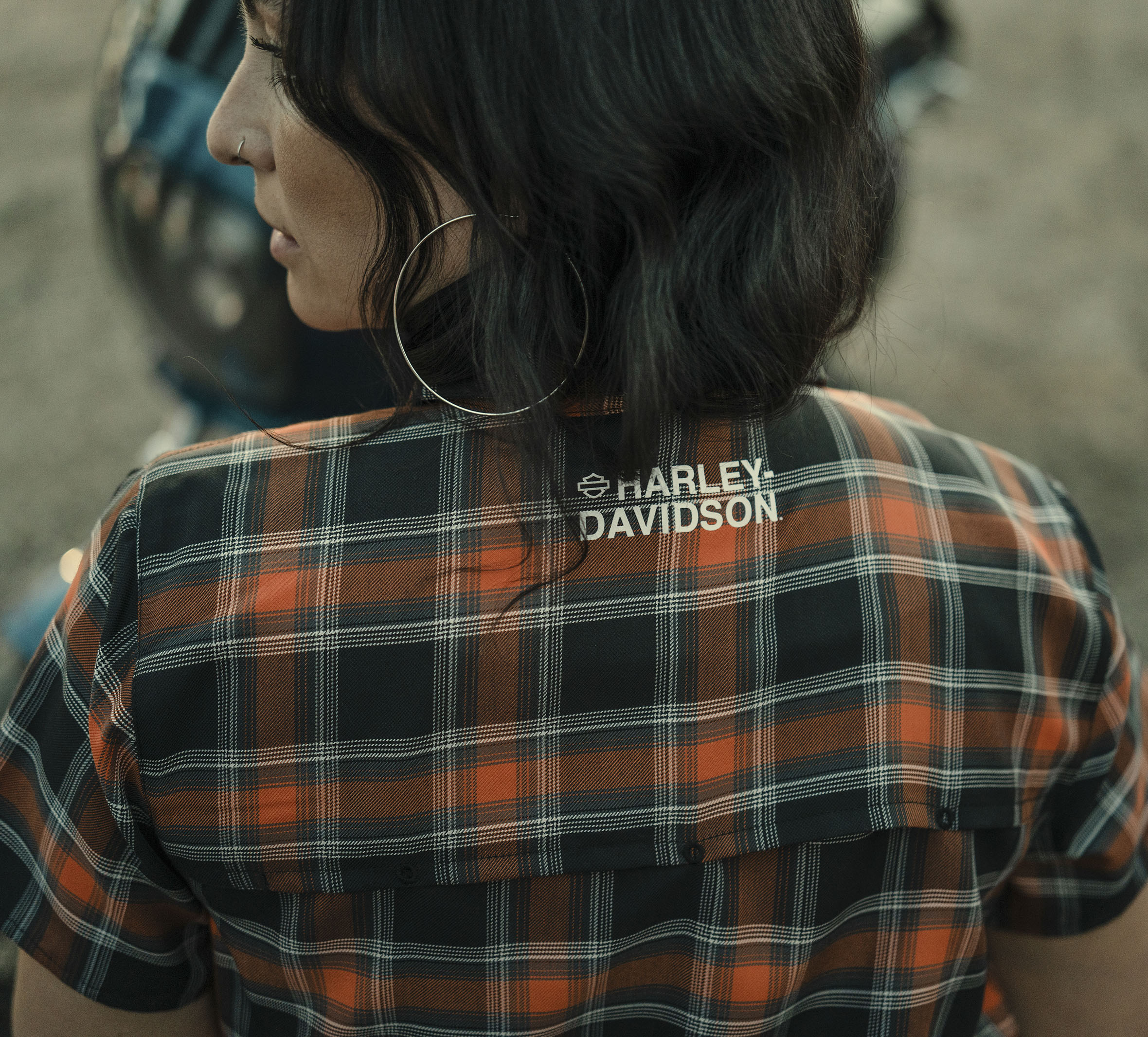 Women's H-D TECH Plaid Short Sleeve | Harley-Davidson USA