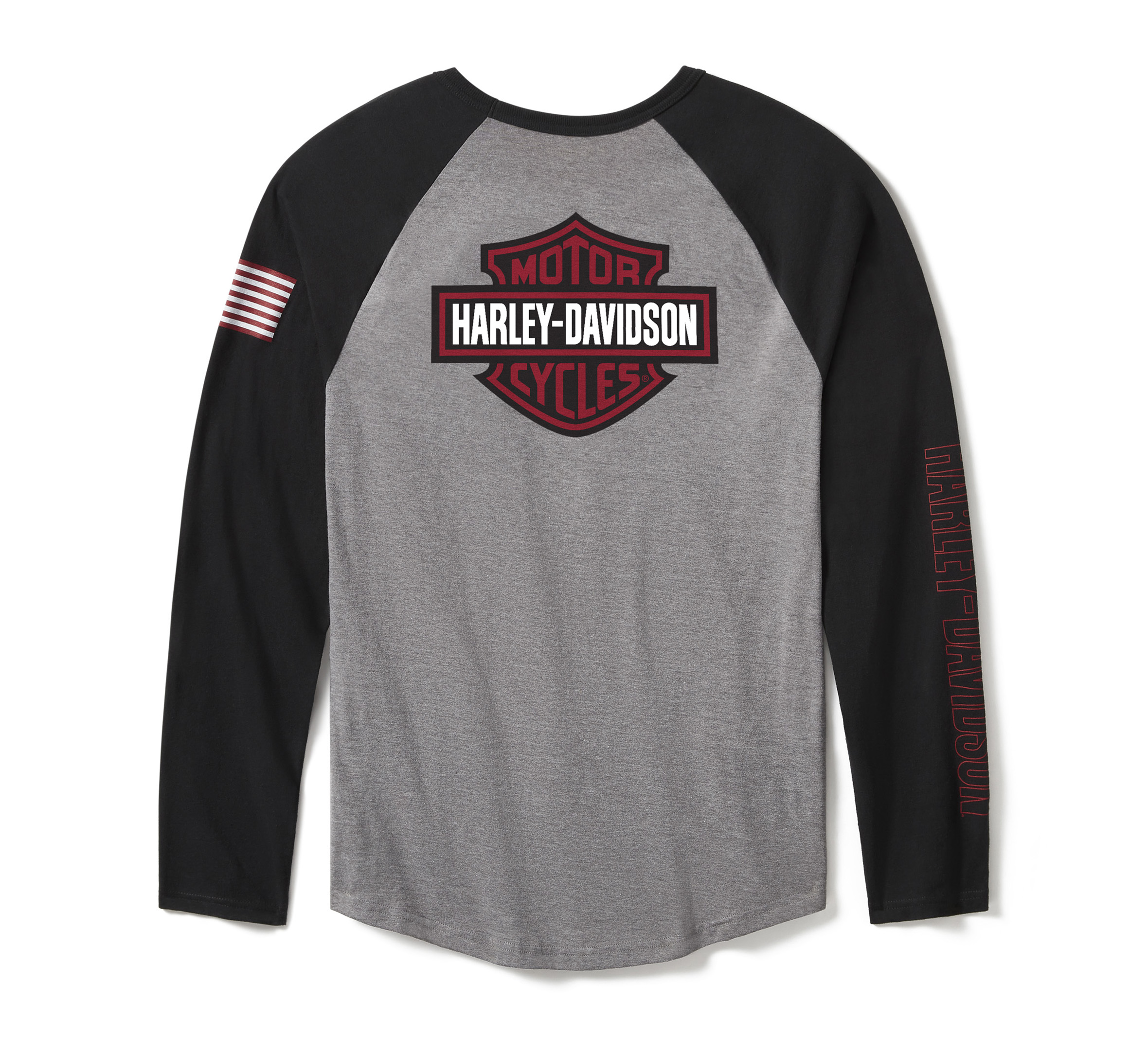 Men's Harley-Davidson® Wounded Warrior Project® Stripes Baseball Tee