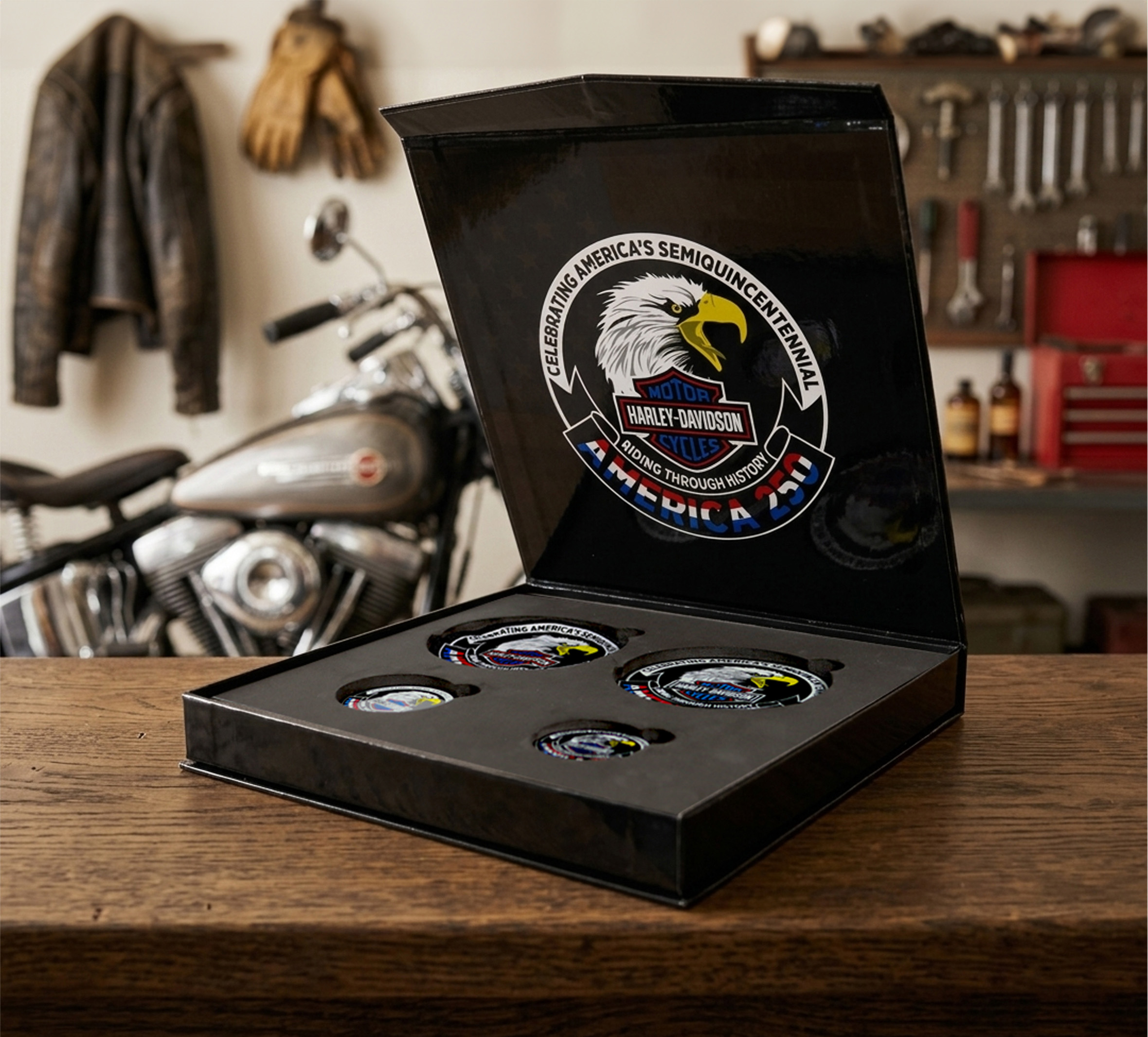 H-D™ America250® Eagle Ride Series Collector Set