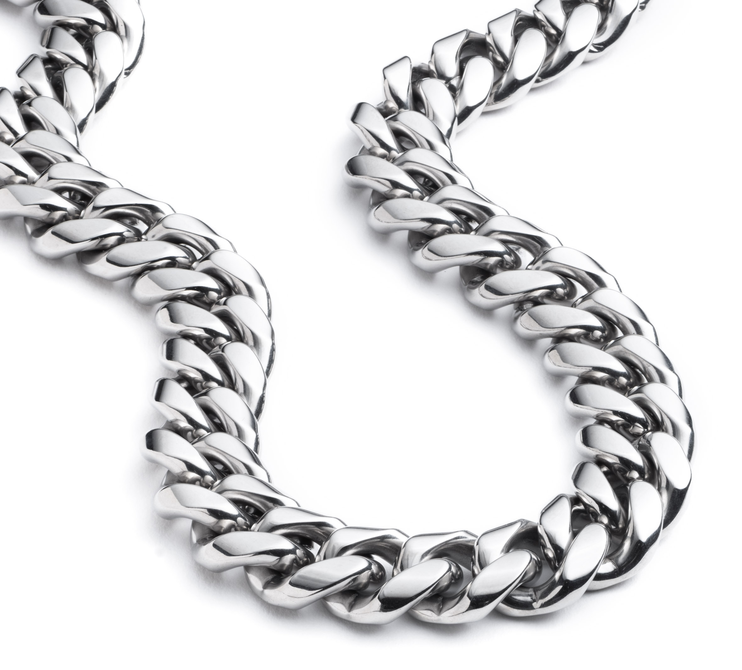 Men's 24" Large Curb Chain Necklace