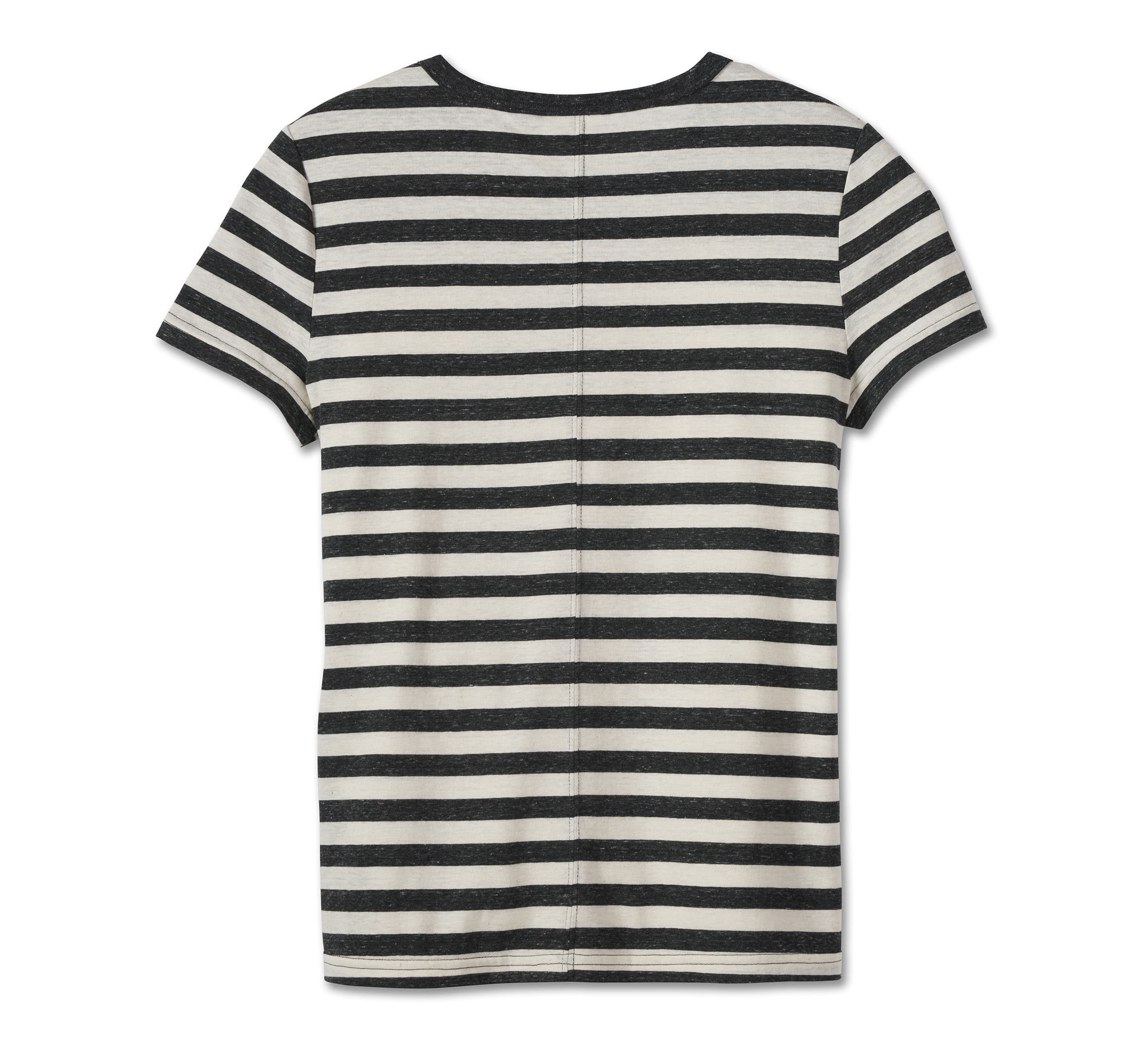 Women's Striped Race Font Tee