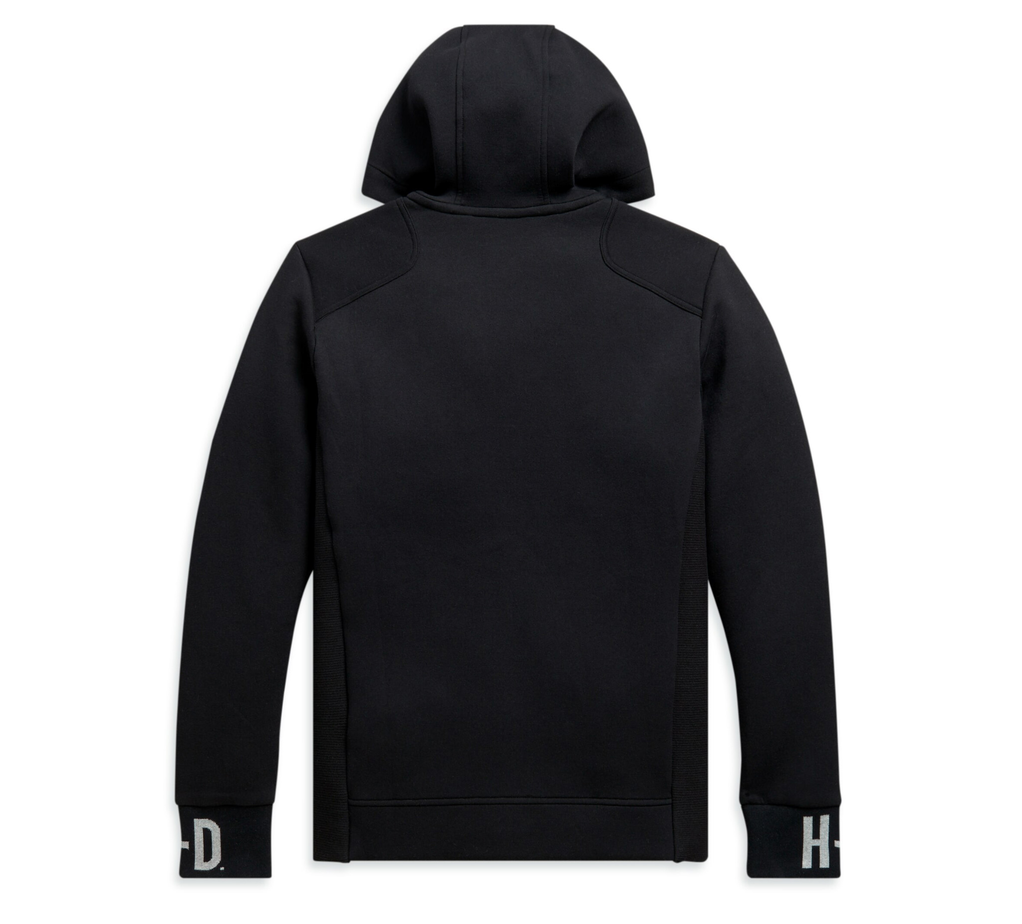 Men's Rib-Knit Side Hoodie - Slim Fit