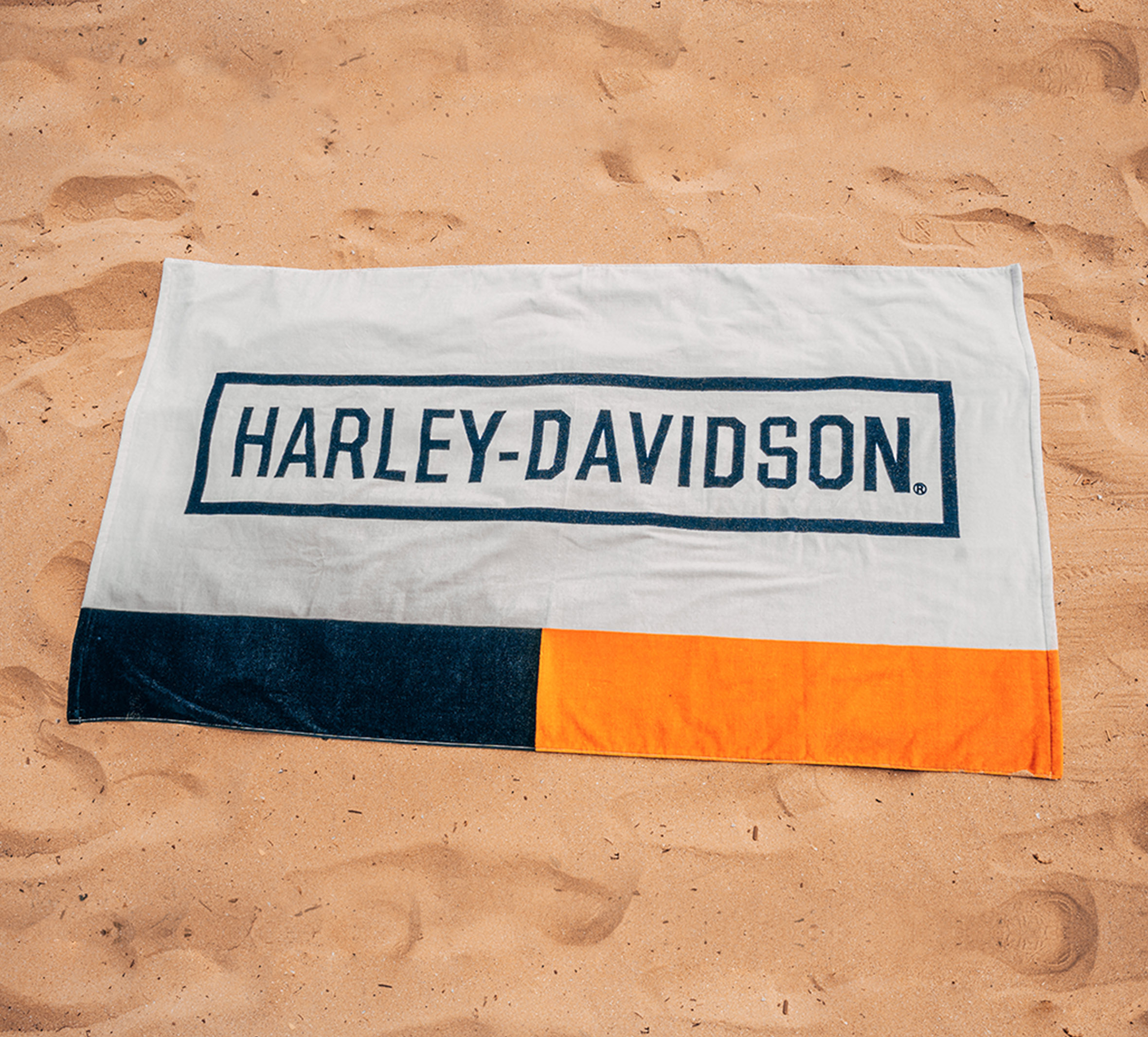Retro Block Beach Towel