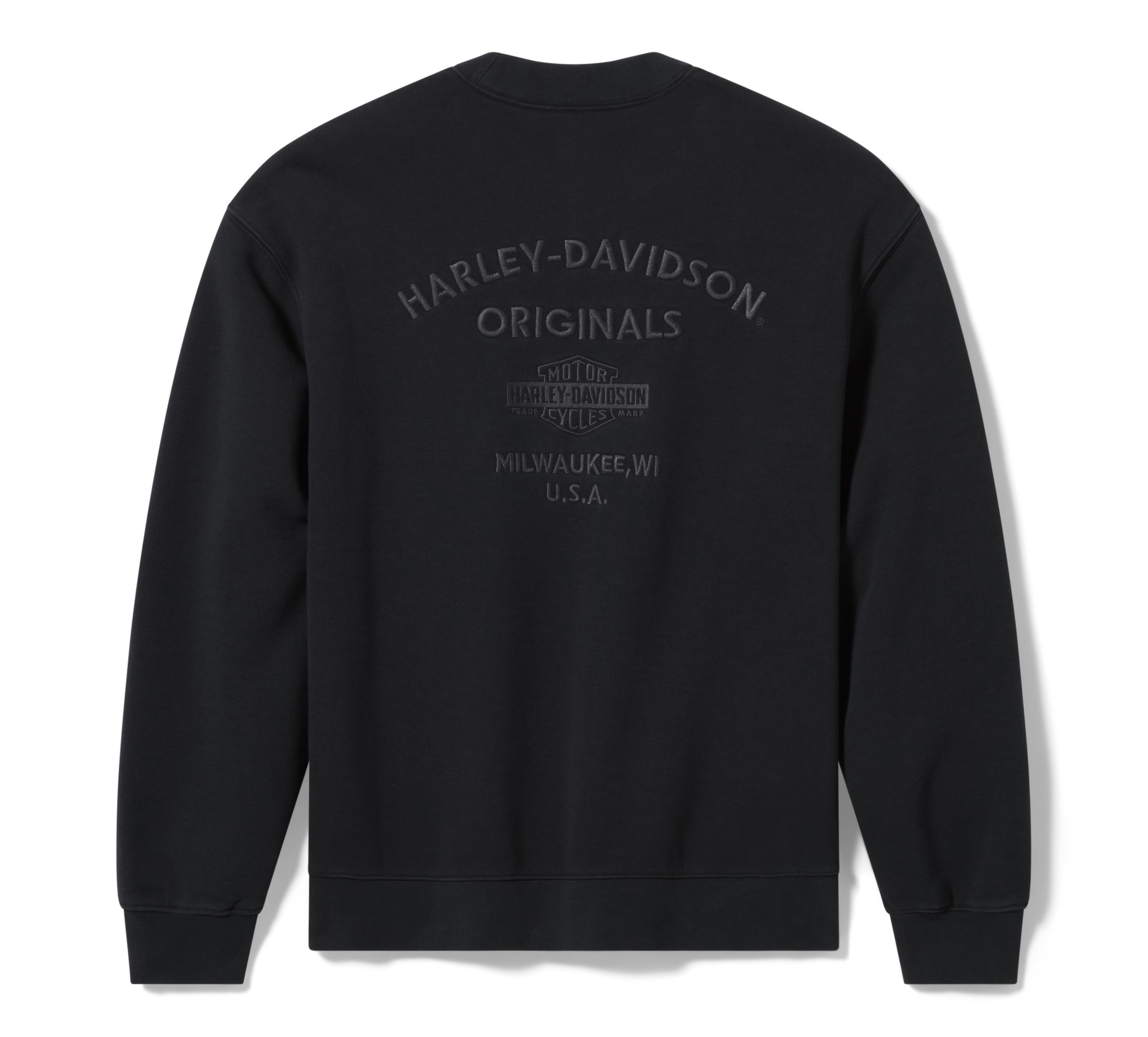Men's Originals Stamped MKE Crewneck Sweatshirt | Harley-Davidson USA Men's Originals Stamped MKE Crewneck Sweatshirt | Harley-Davidson USA
