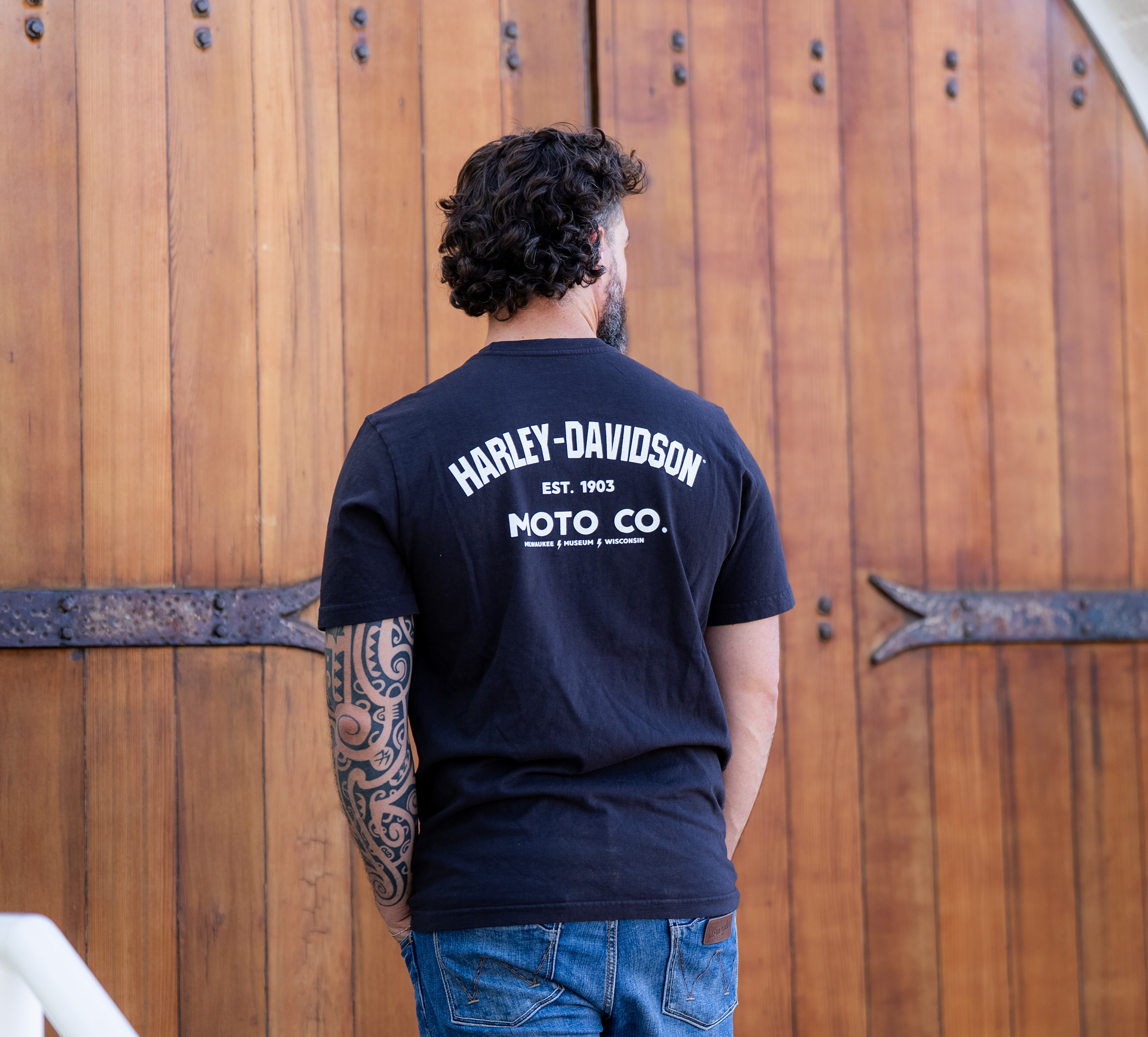 Men's Eagle Flames Tee