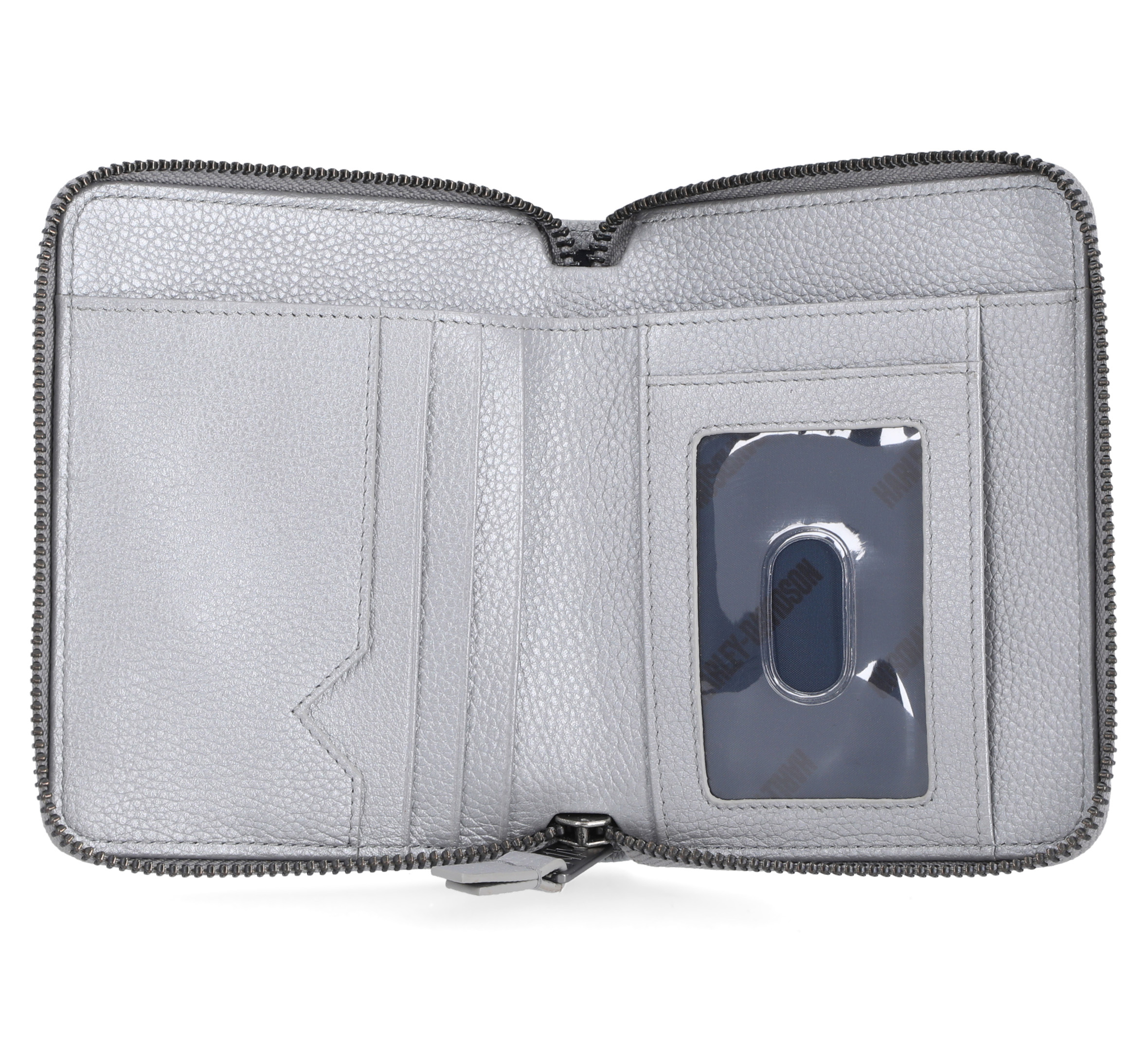 Classic Leather Small Zip Around Wallet