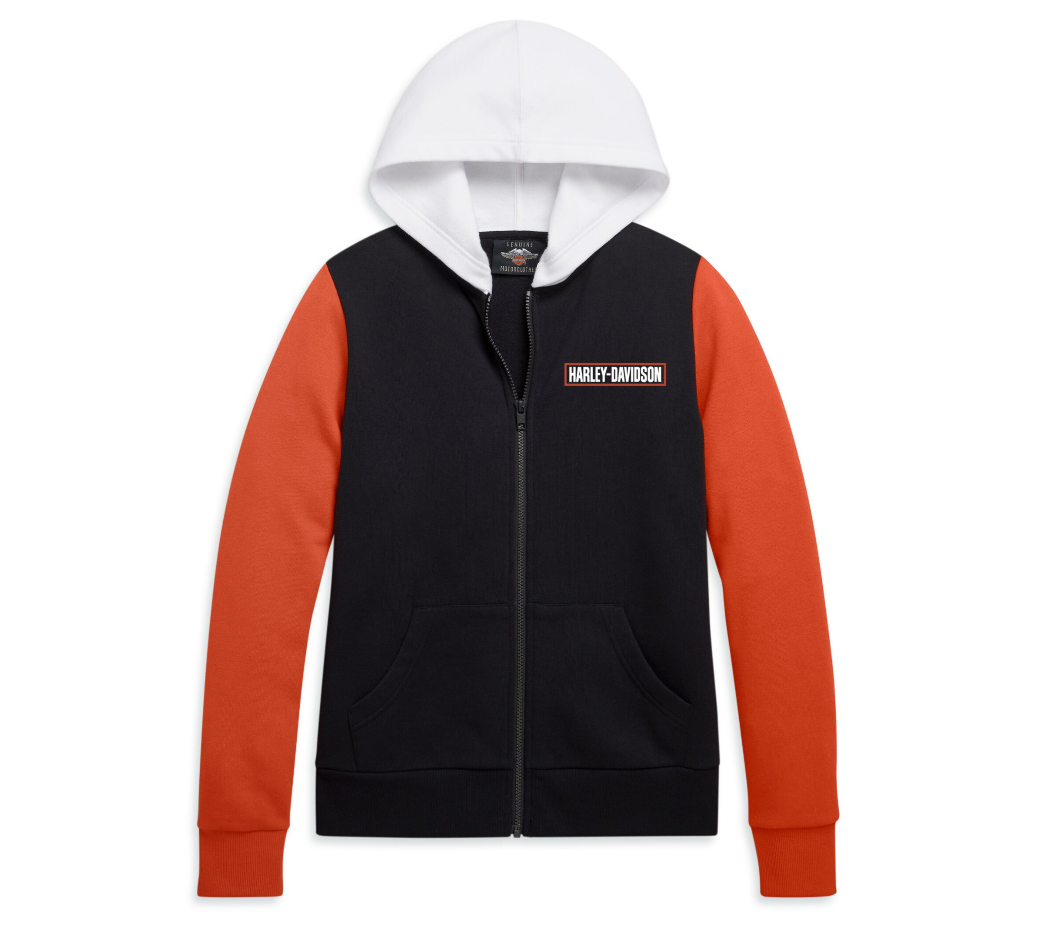 Women's Colorblock Full Zip Hoodie