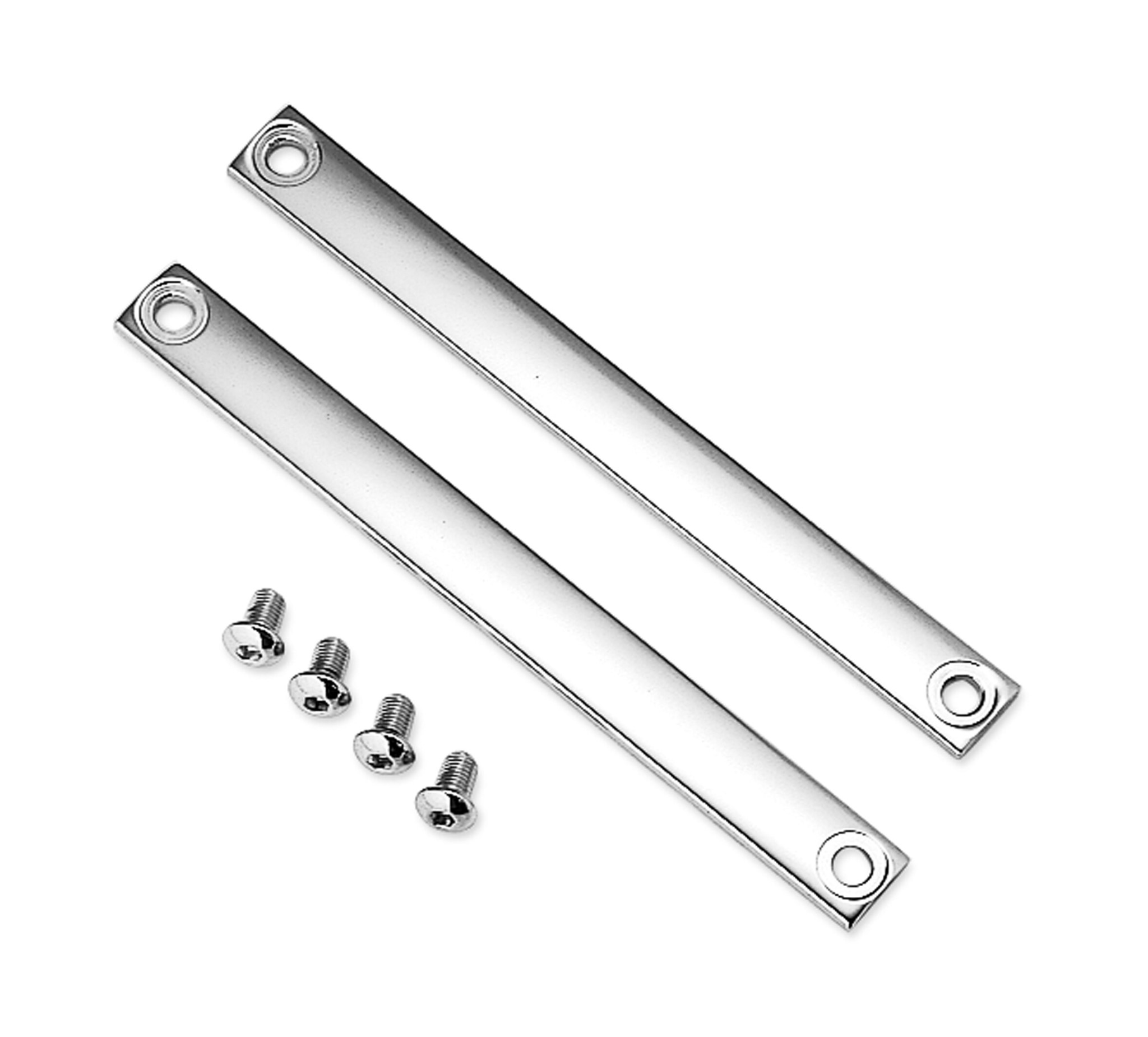 Chrome Fork Cover Accent Strip Kit