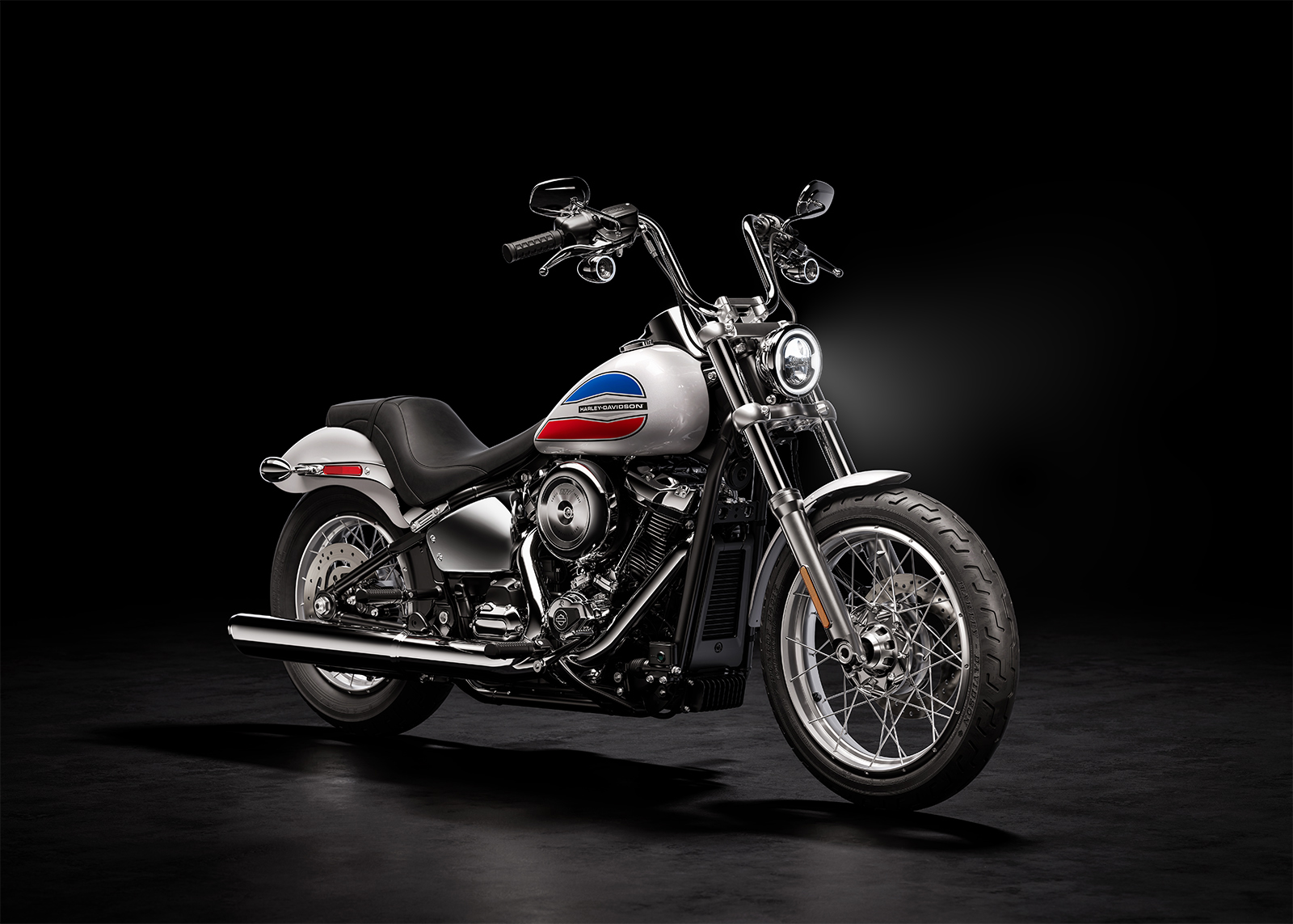 Plan produit de la Super Glide 2026 en position classique