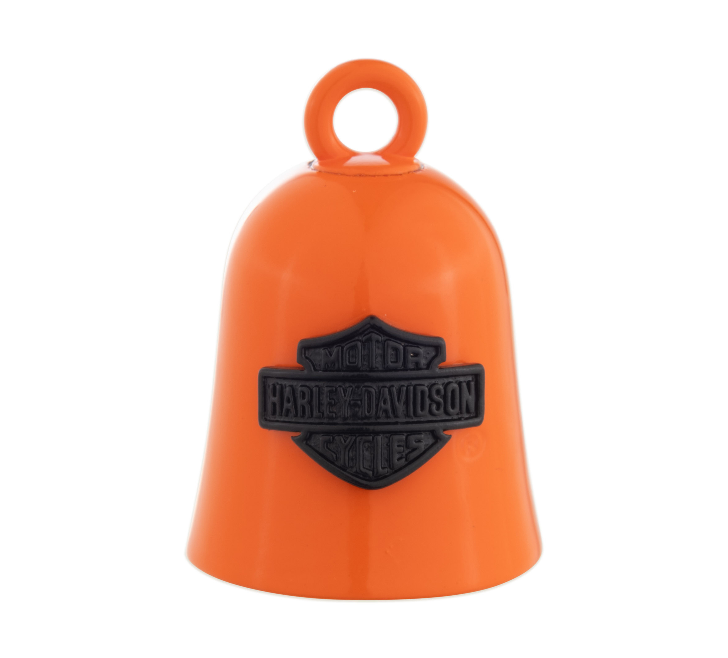 Orange Bar and Shield Logo Ride Bell