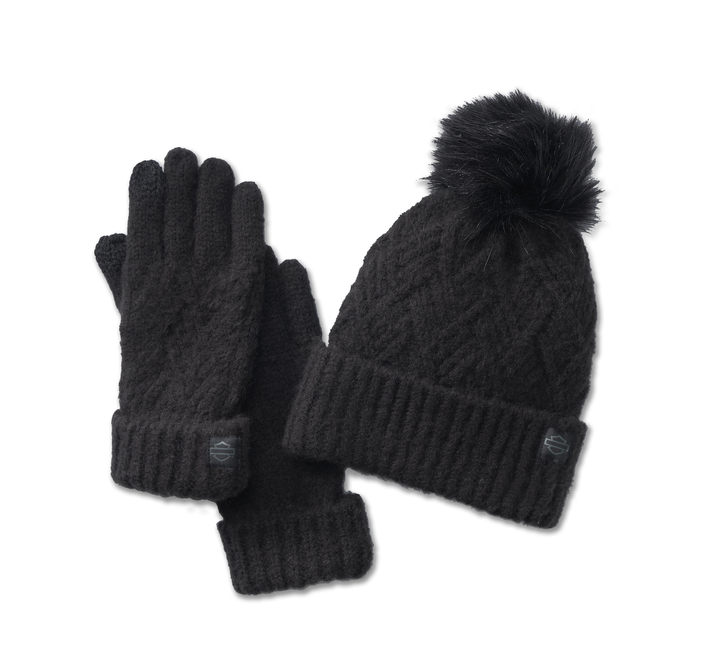 Conjunto de regalo de guantes y gorro Empower para mujer