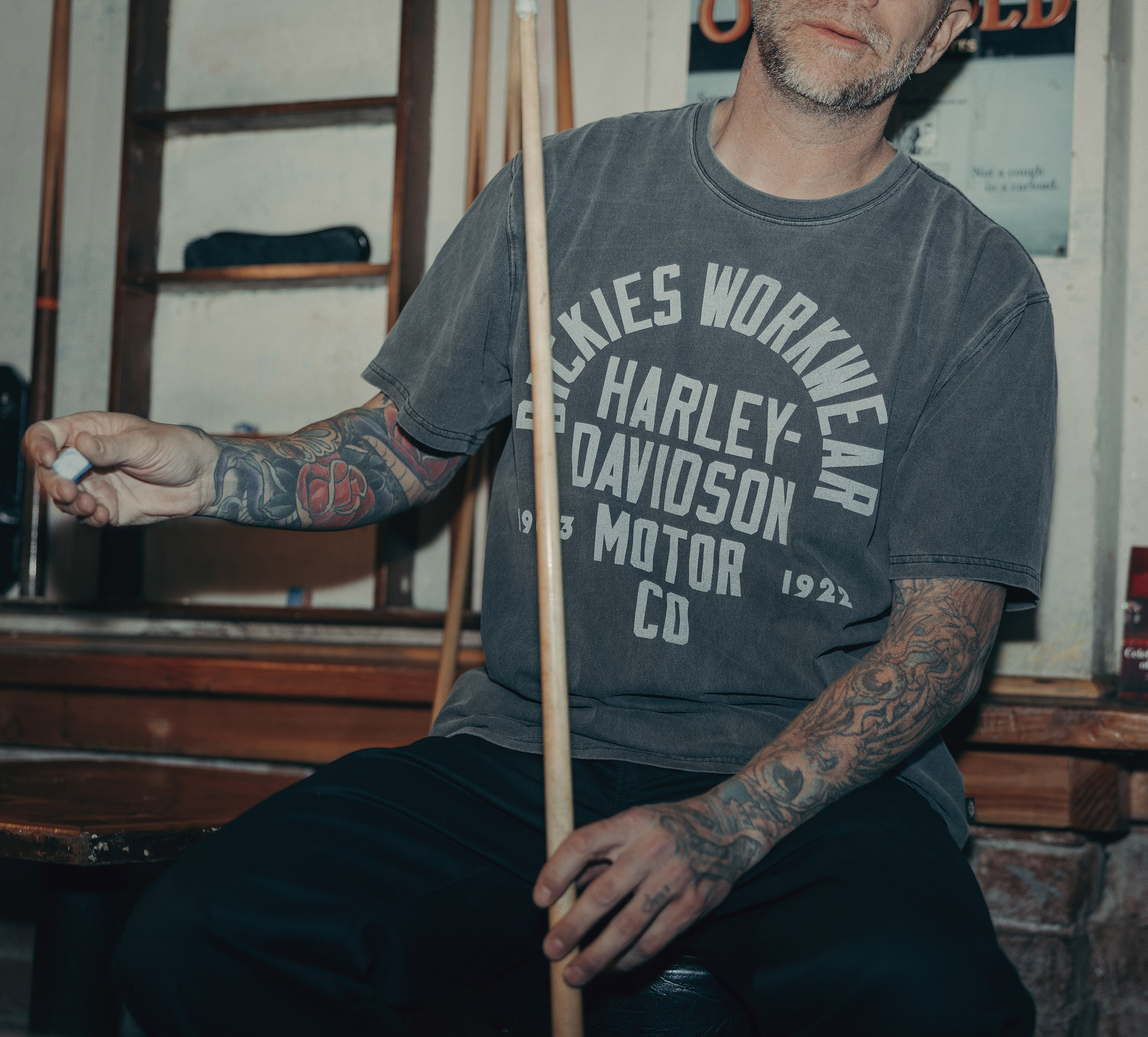 Dickies x H-D Vintage Wash Tee