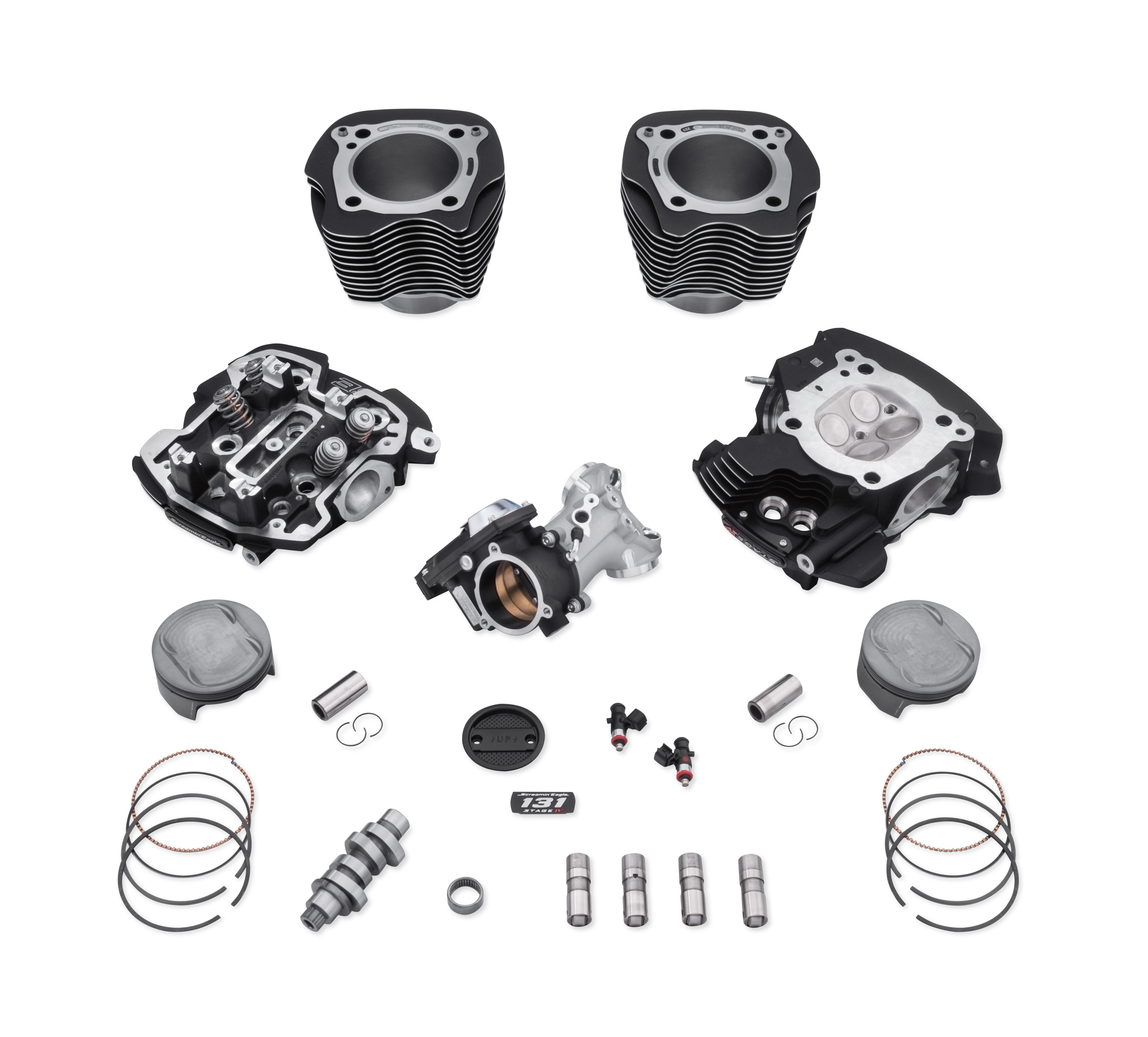 Milwaukee-Eight Engine Stage IV Kit - 114/117CI to 131CI