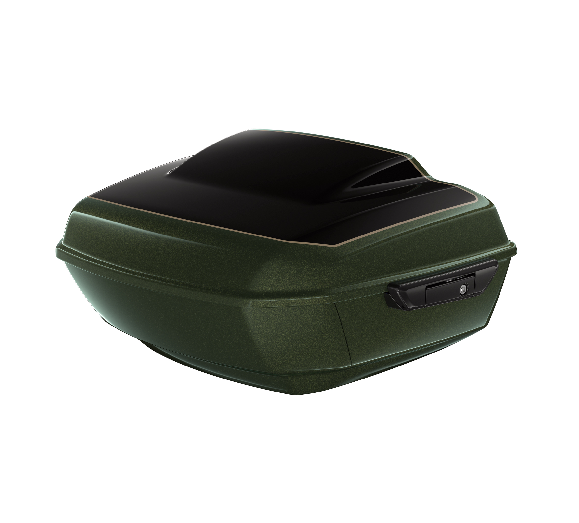 Grand Tour-Pak Luggage - Olive Steel Metallic/Vivid Black