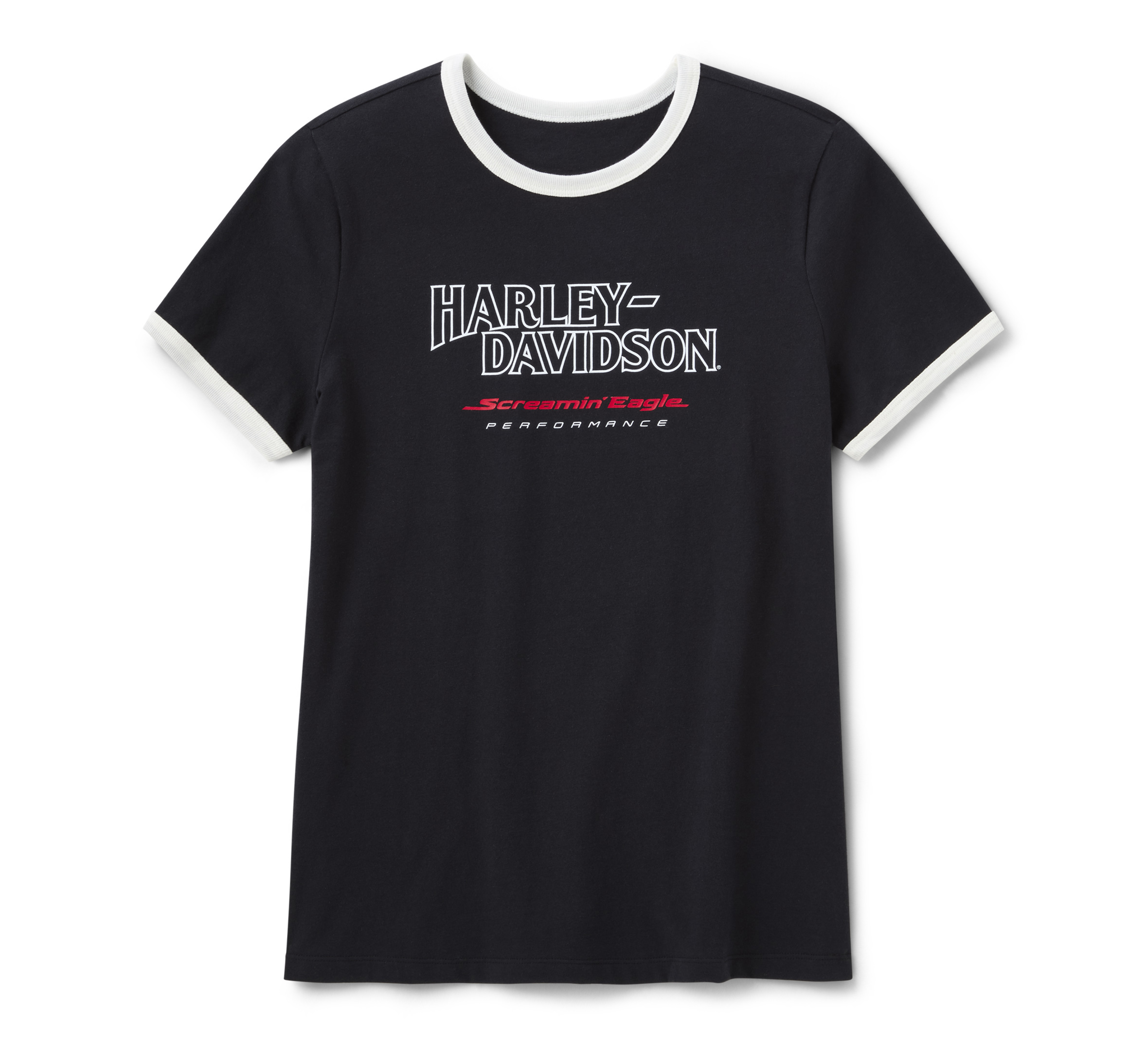 Women's Screamin' Eagle Drop H Ringer Tee