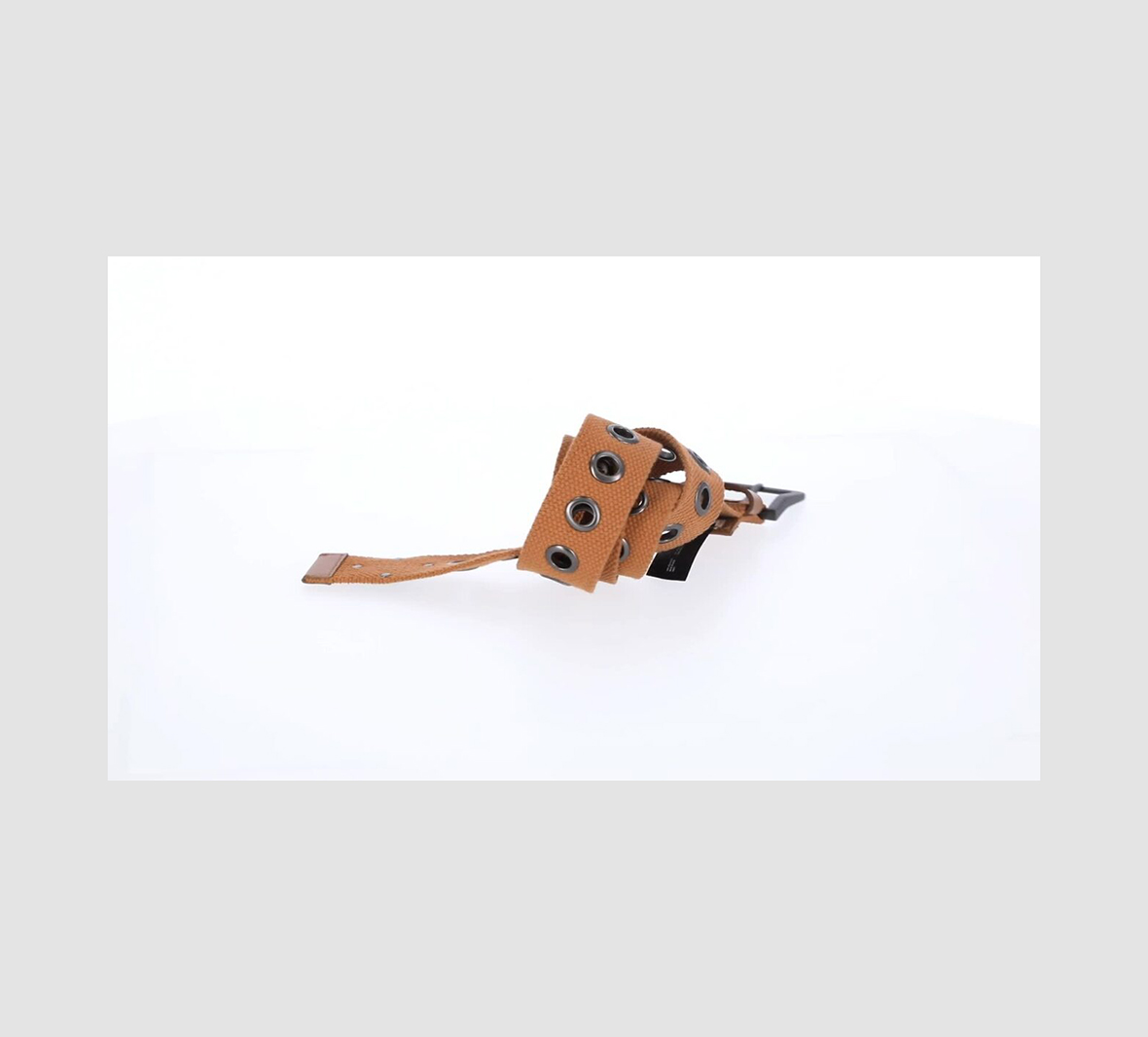 Eyelet Perf Web Belt