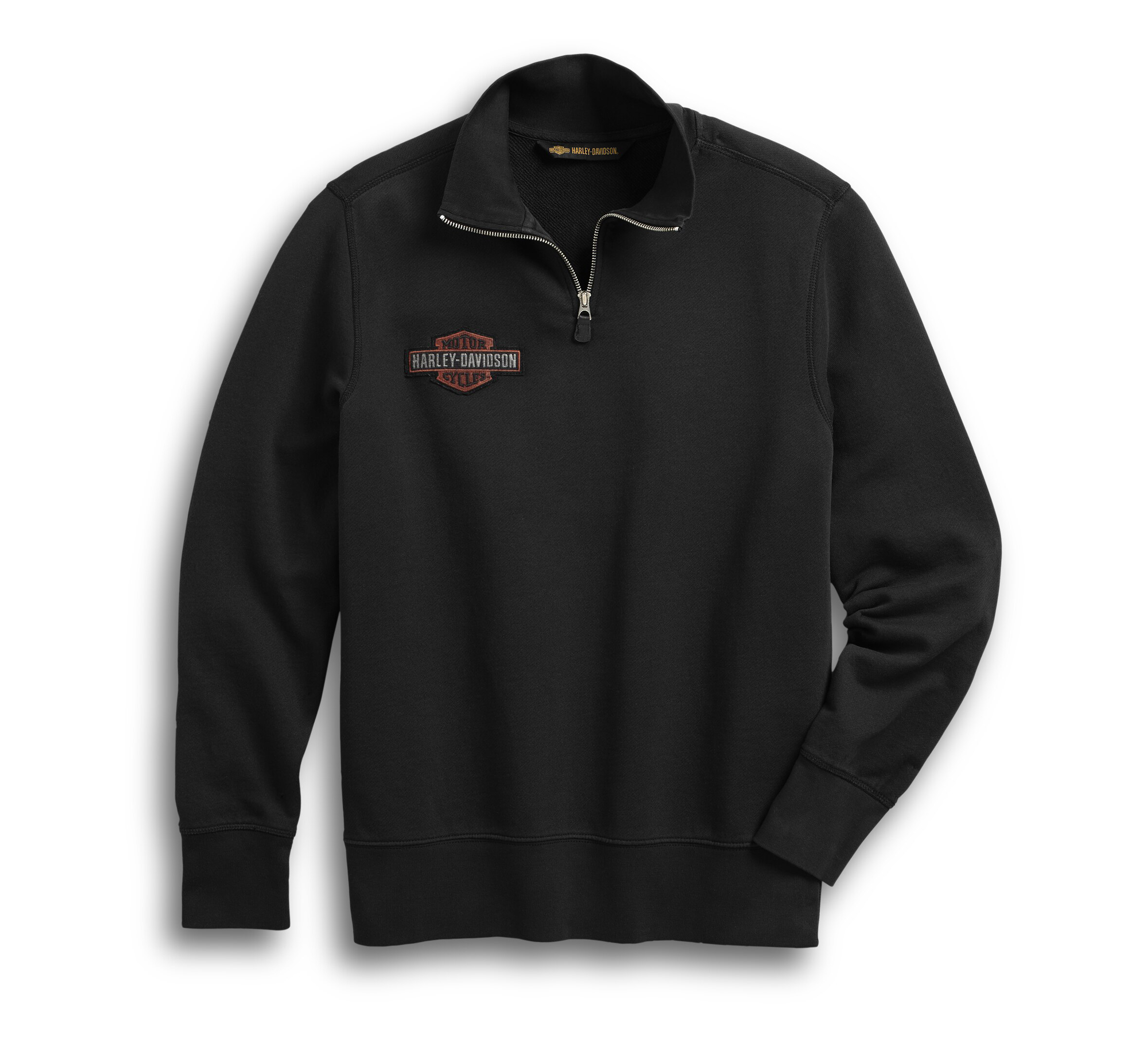 Men's Felt Letter 1/4-Zip Pullover