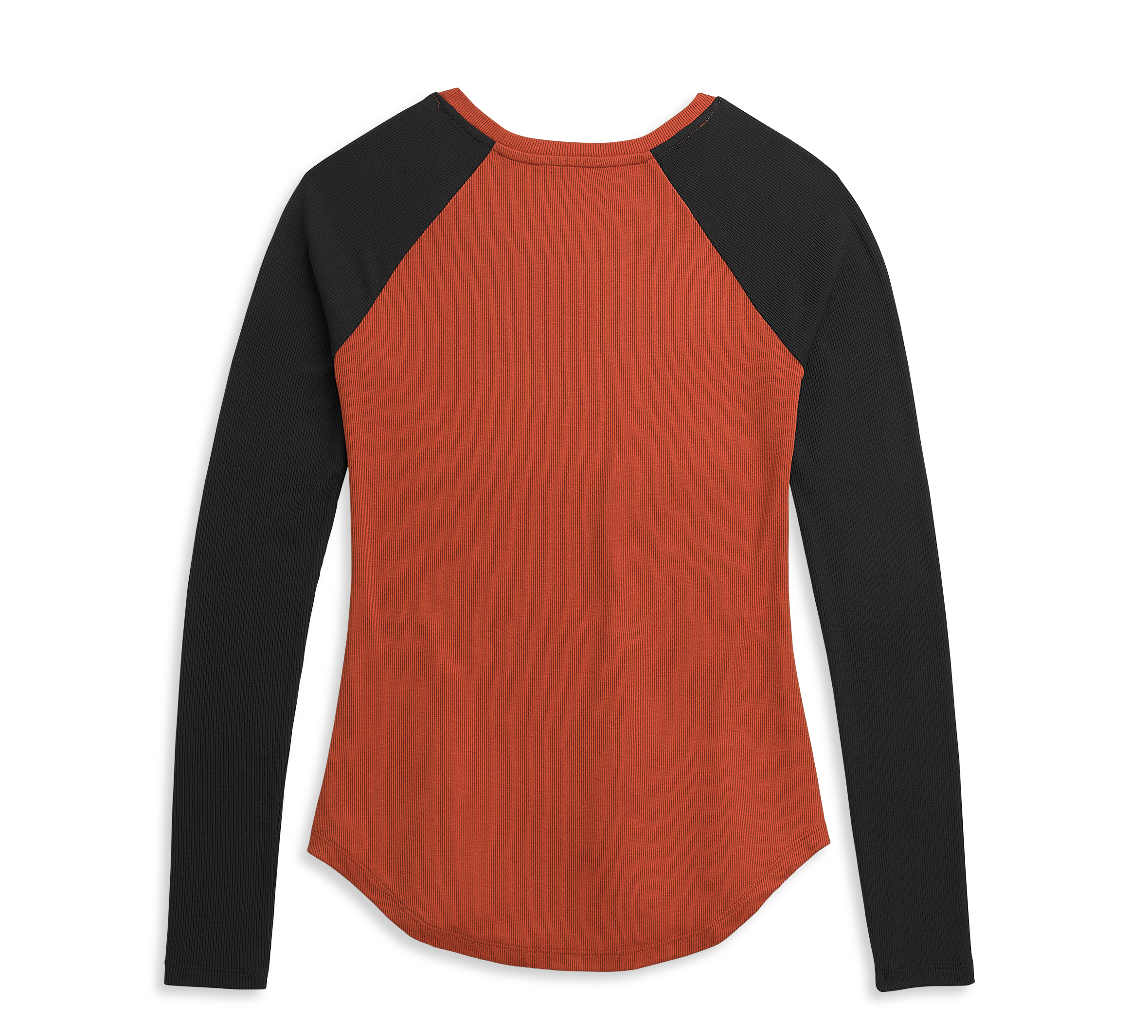 Women's Roses Rib Baseball Knit Top