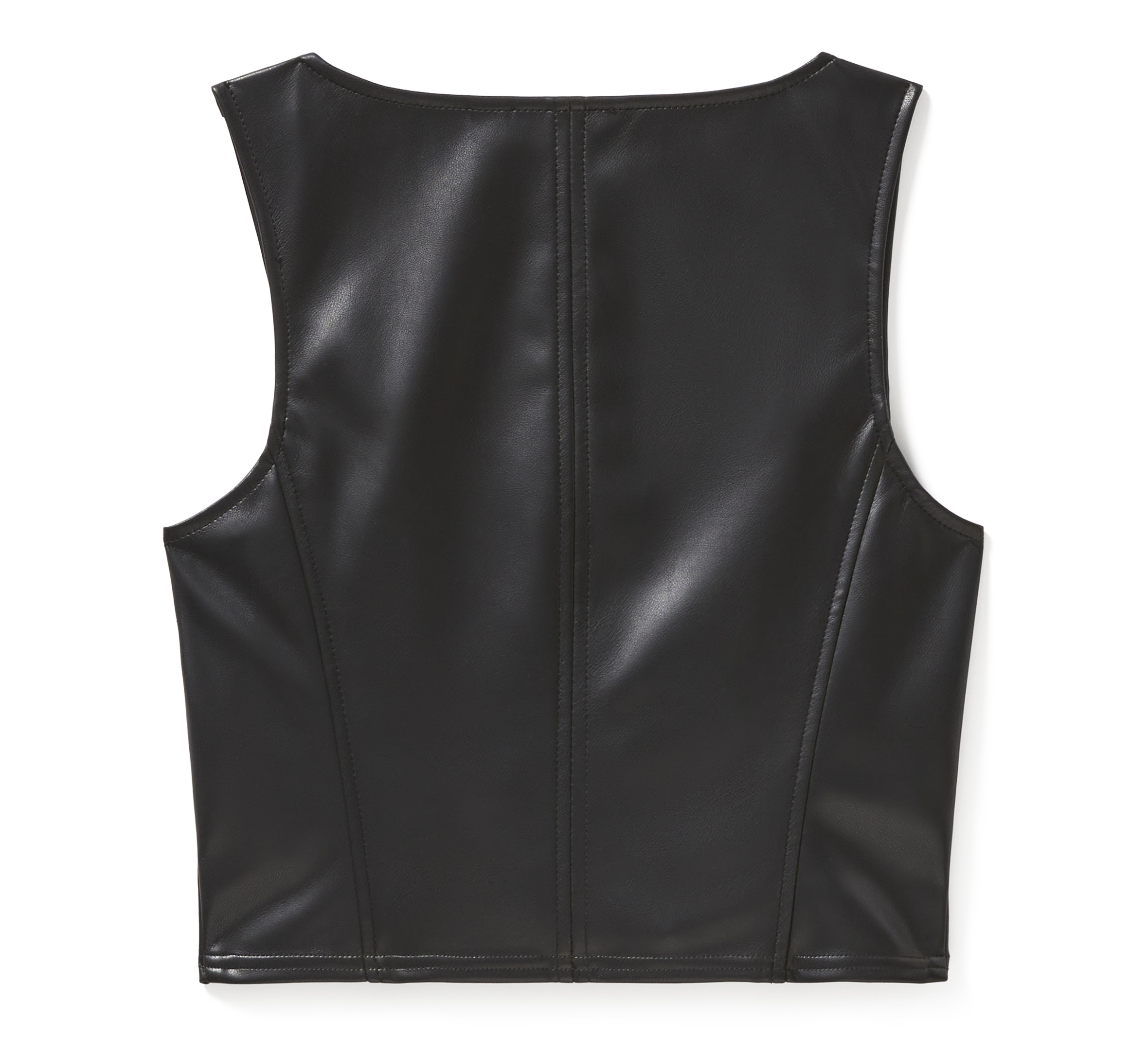 Women's Zip Me In Faux Leather Bustier | Harley-Davidson CA