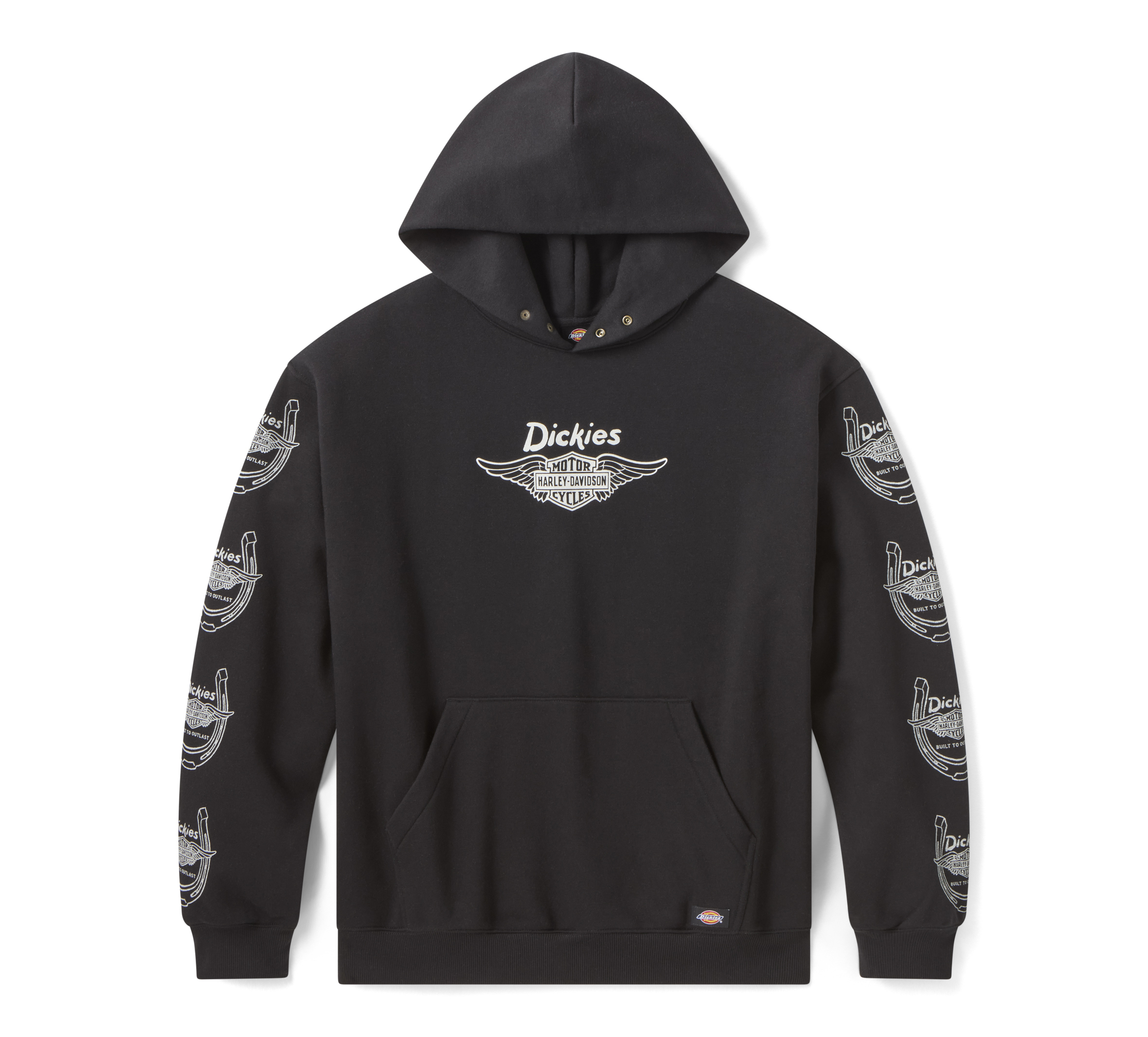 Dickies x H-D Winged Horseshoe Oversized Pullover Hoodie