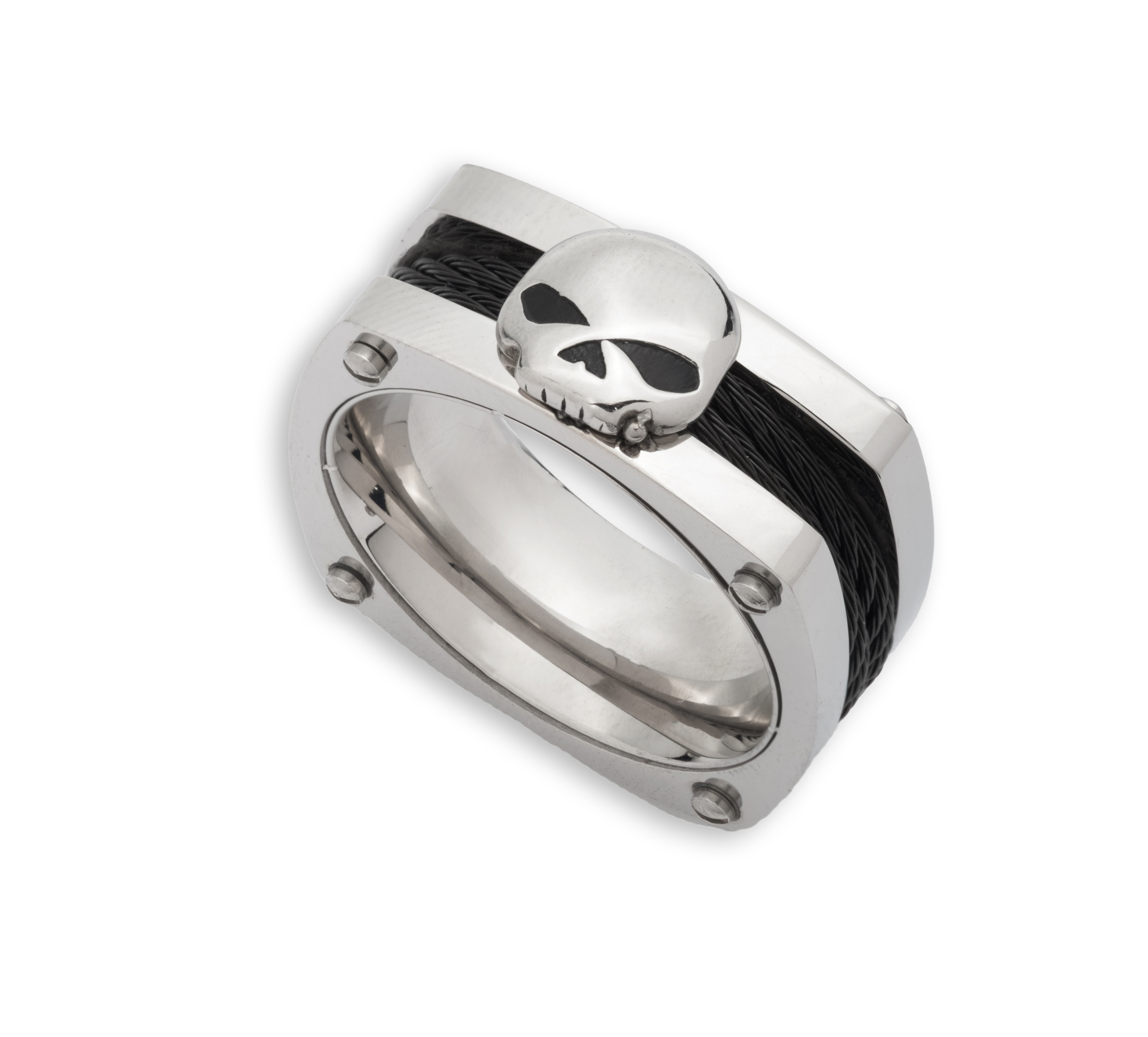 Men's Bar and Shield Two Tone Ring | Harley-Davidson USA