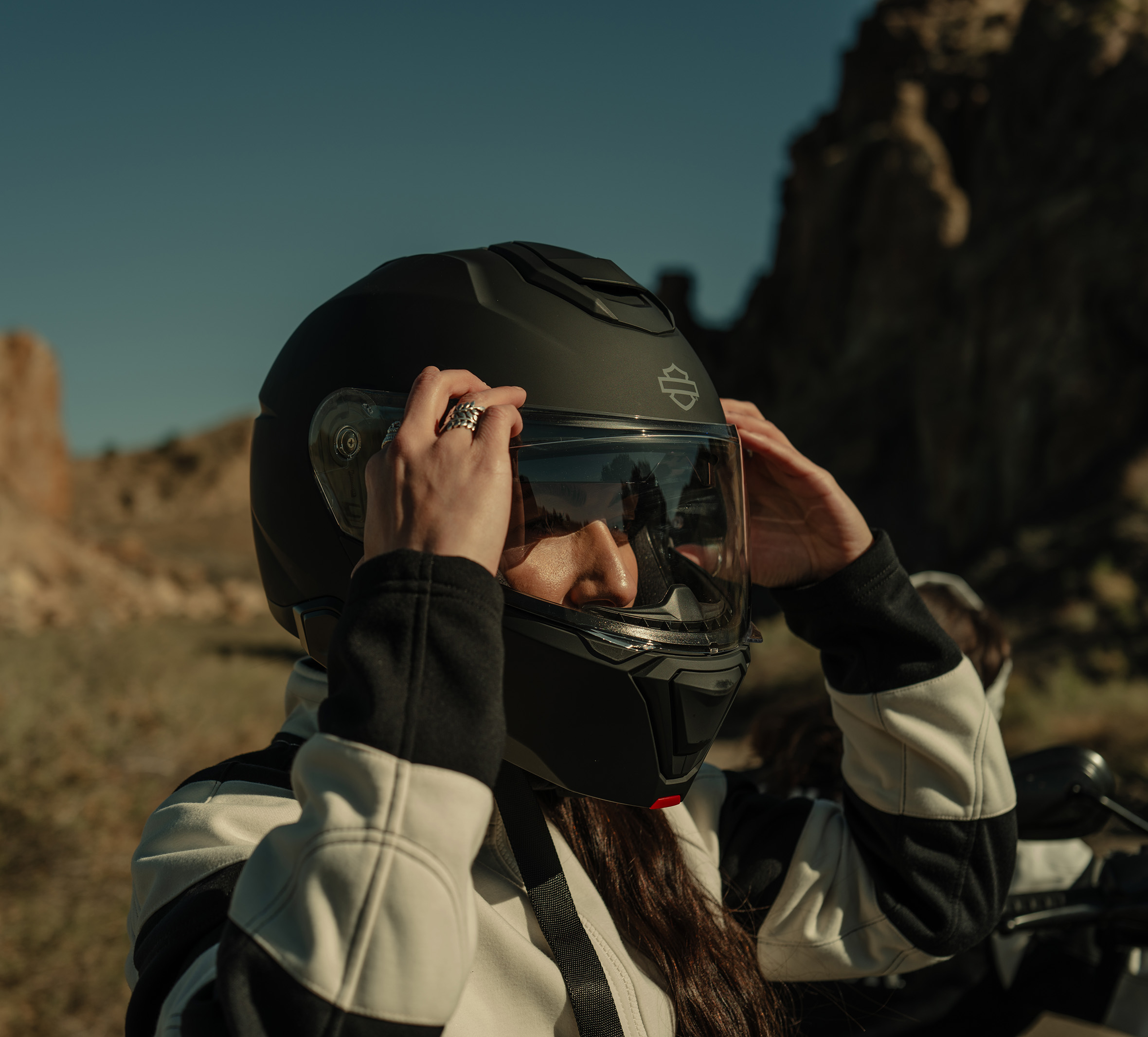 H-D® Capstone Sun Shield III H35 Modular Helmet