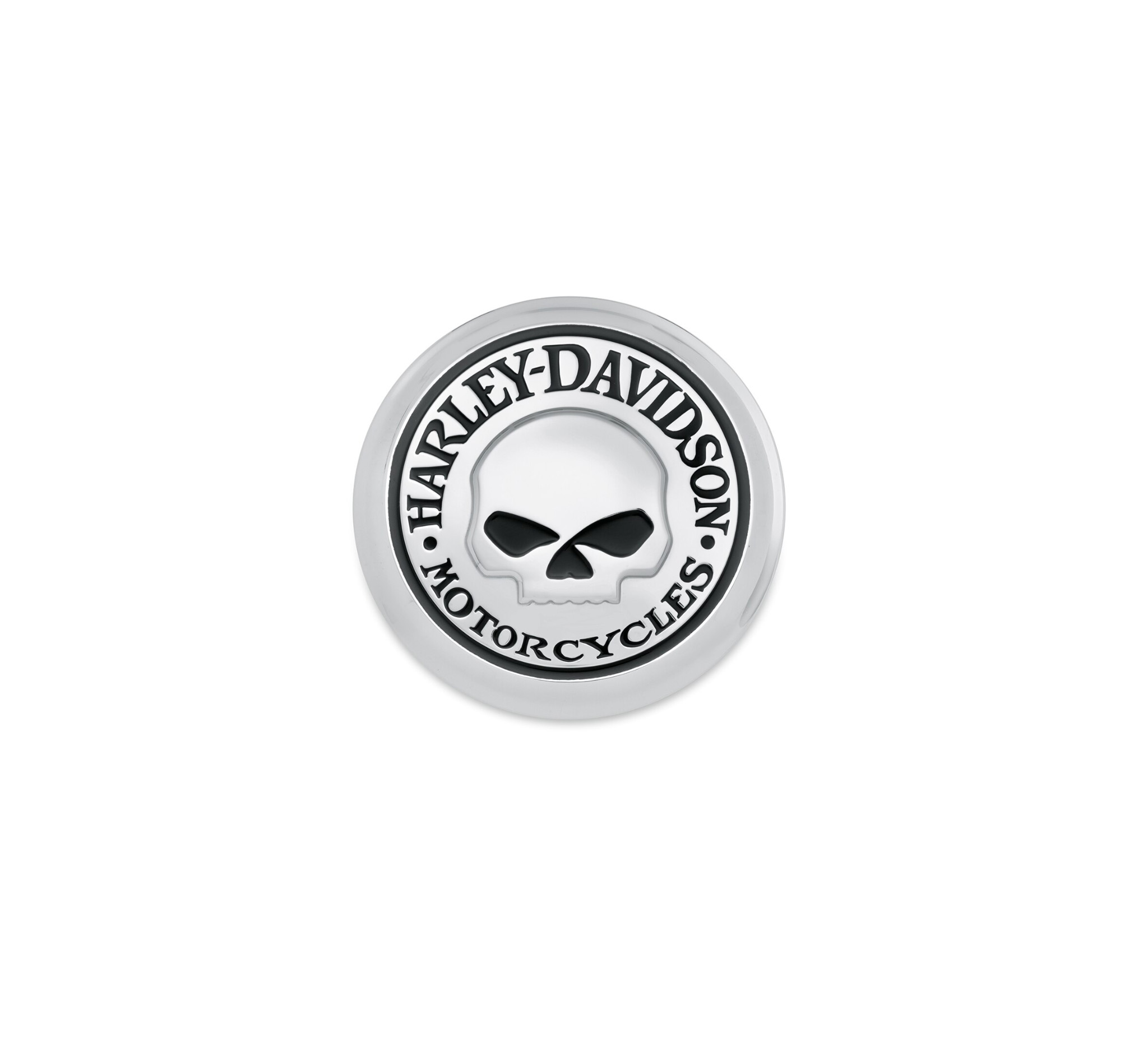 Willie G Skull Fuel Cap Medallion