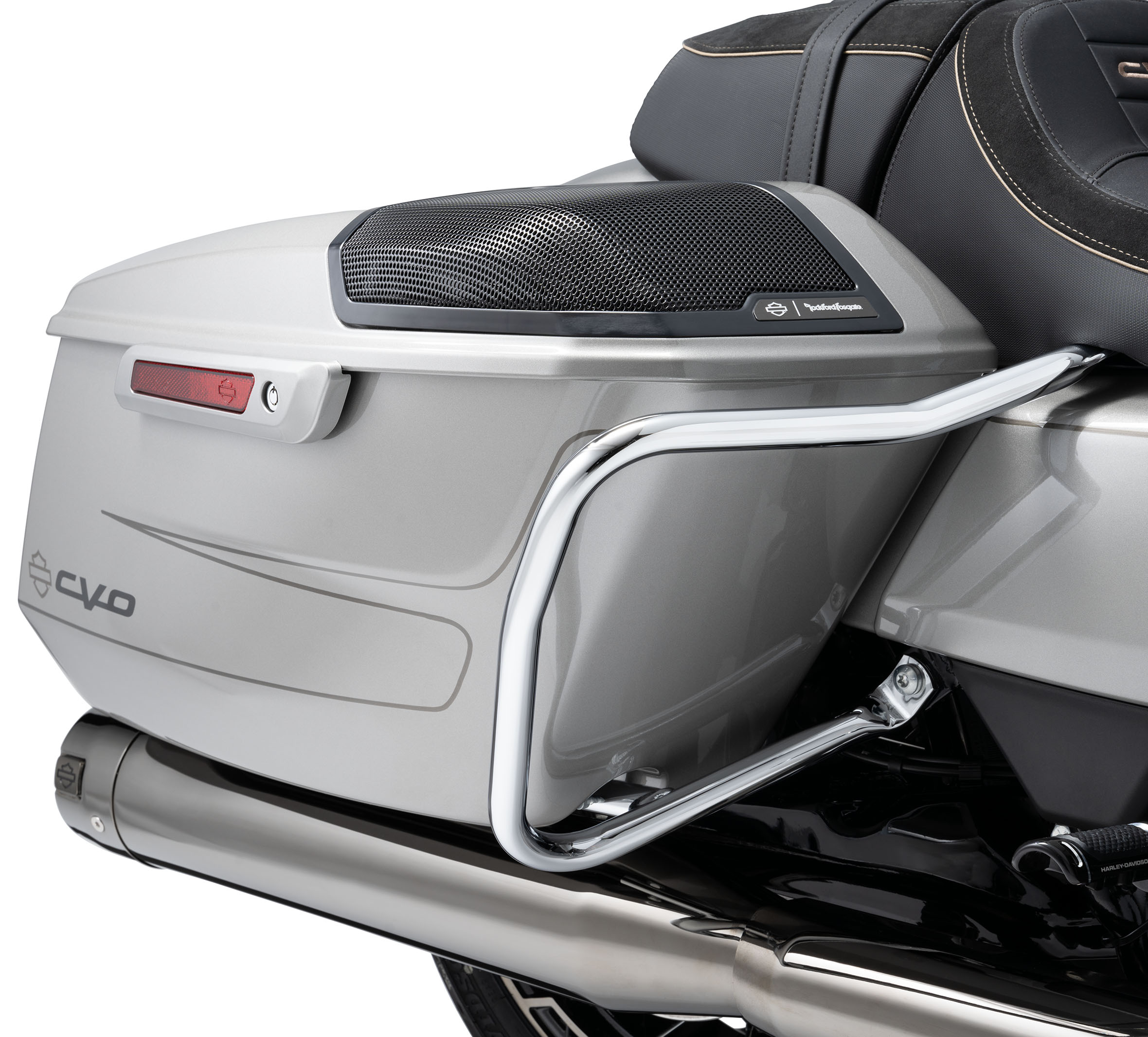 Chrome Rear Saddlebag Guards