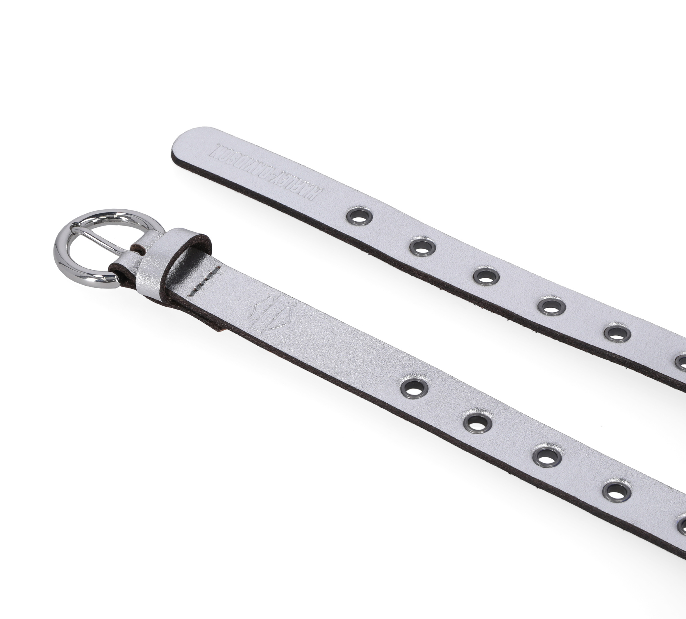 Eyelet Metallic Belt