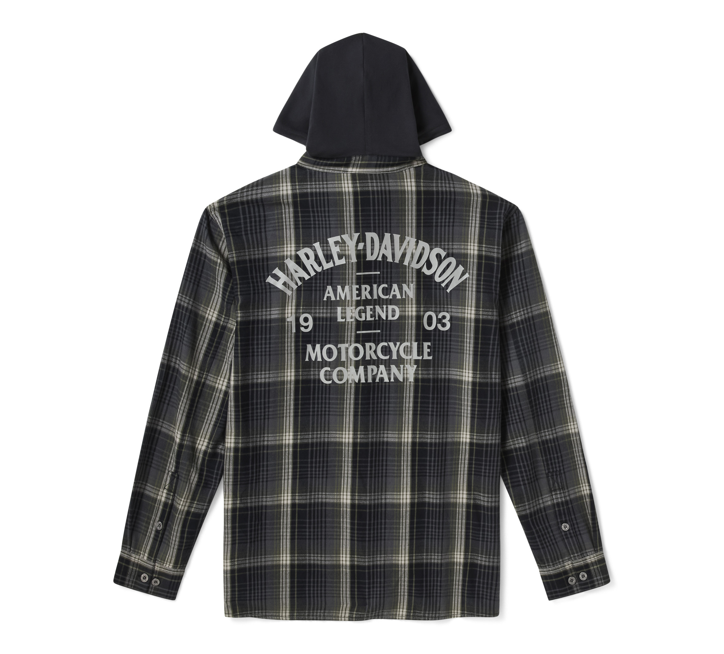 Men's H-D Standard Long Sleeve Plaid Shirt | Harley-Davidson USA