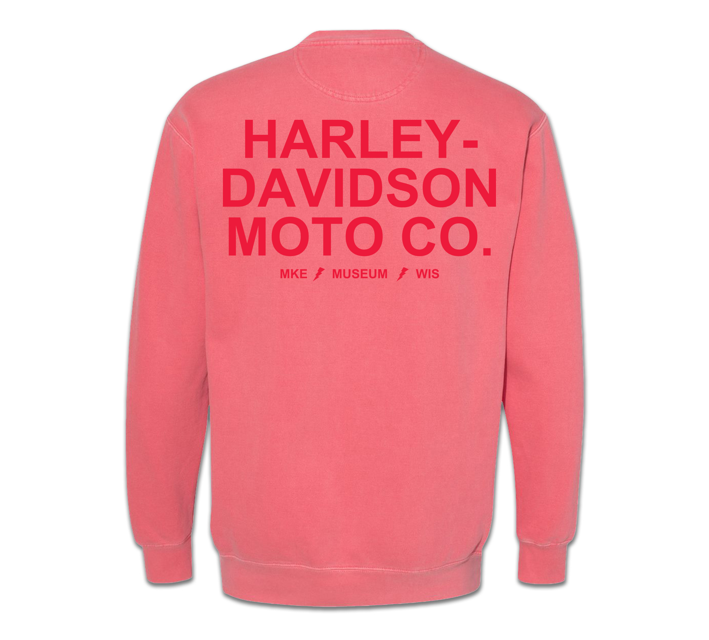 Women's Oversized H-D Moto Co. Print Crew