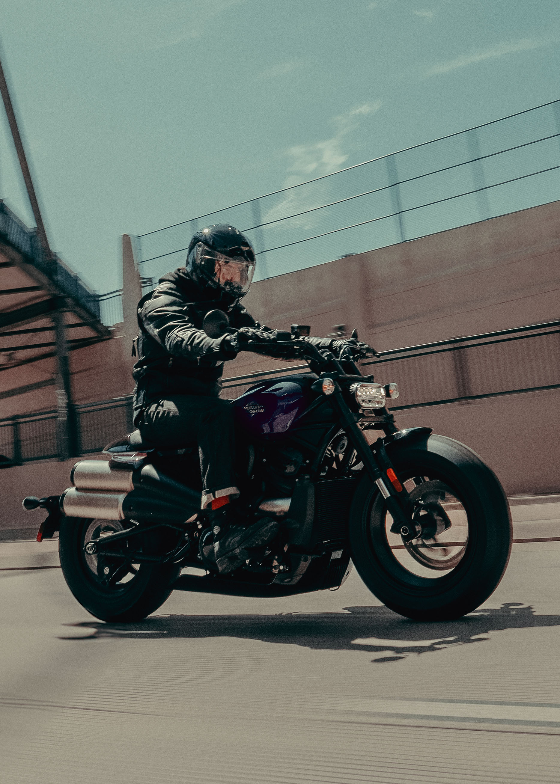 2025 Sportster S Riding Shot