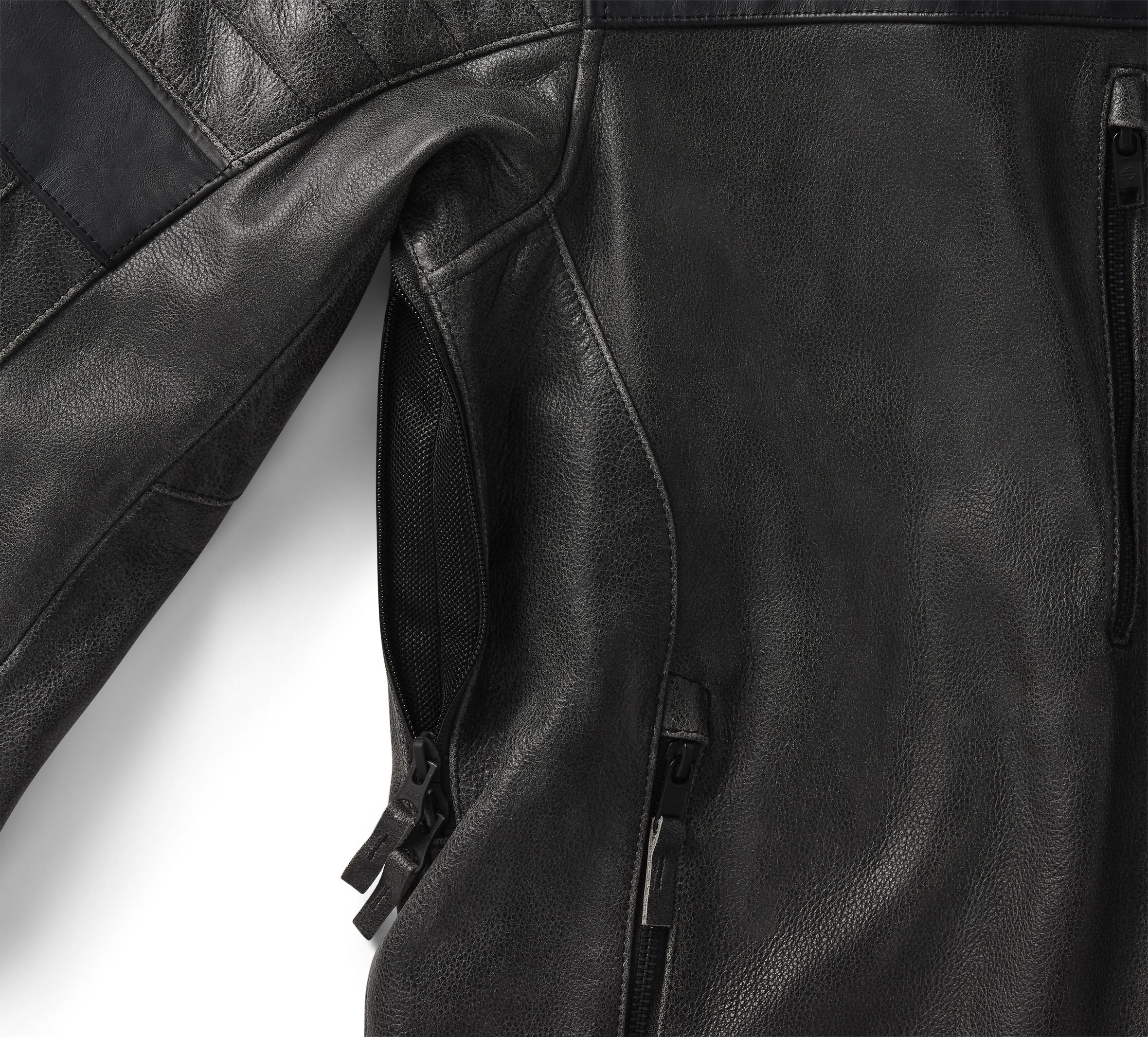 Men's H-D Passing Link III Leather Jacket