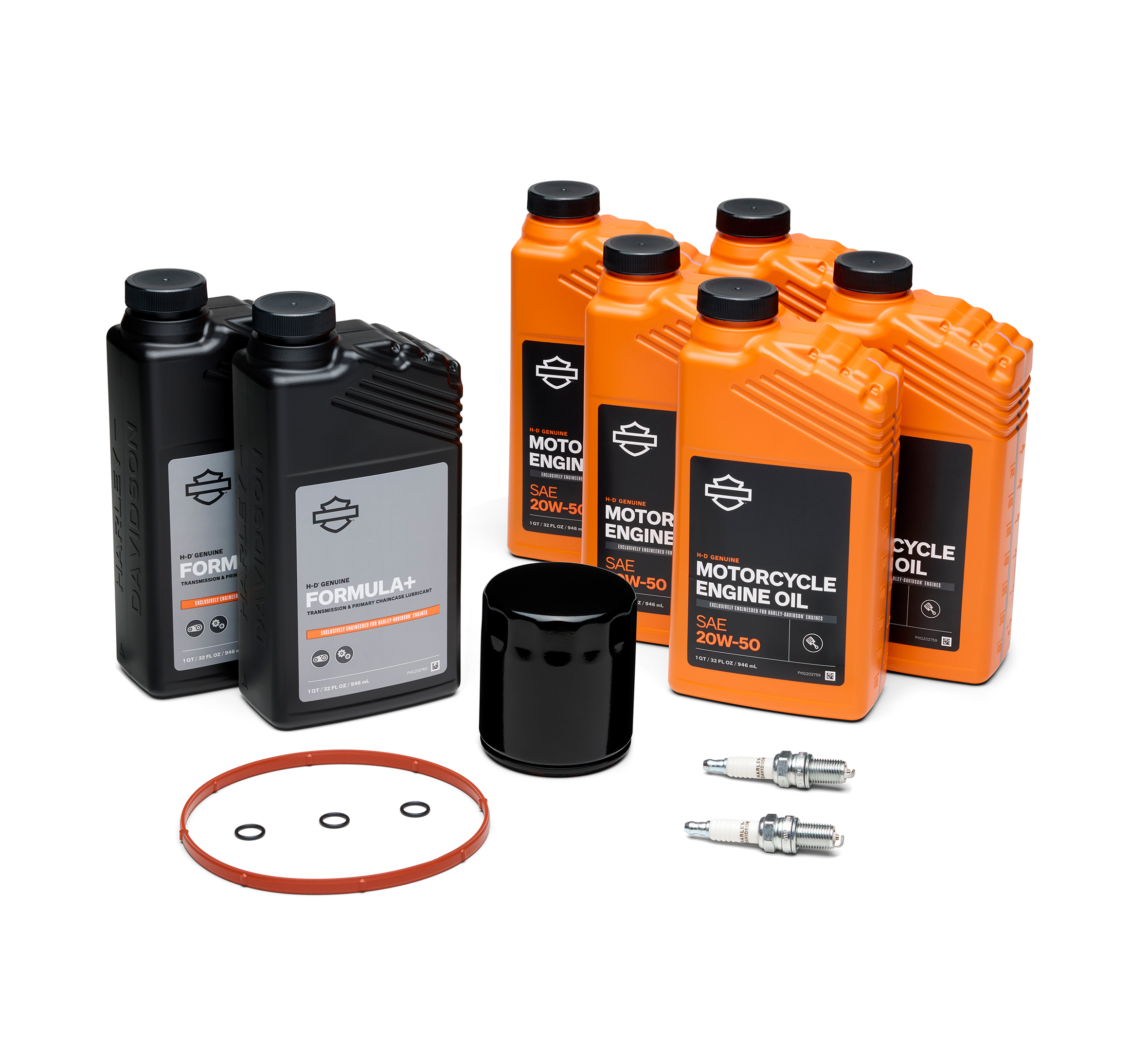 Twin Cam 20W50/Formula+ Tune Up Kit – Black Filter | Harley